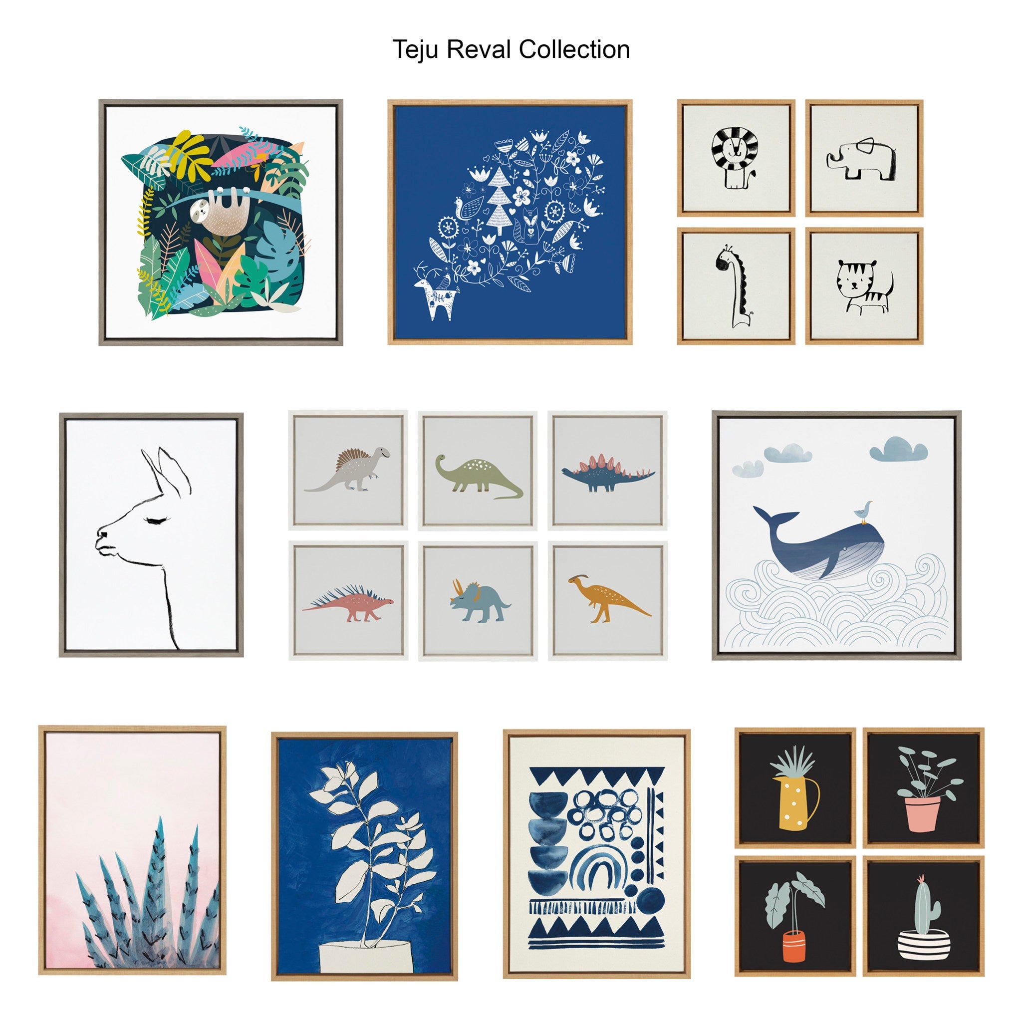 Sylvie Dreamy Parakeet Framed Canvas by kateandlaurel - product image 7 for Resin Society
