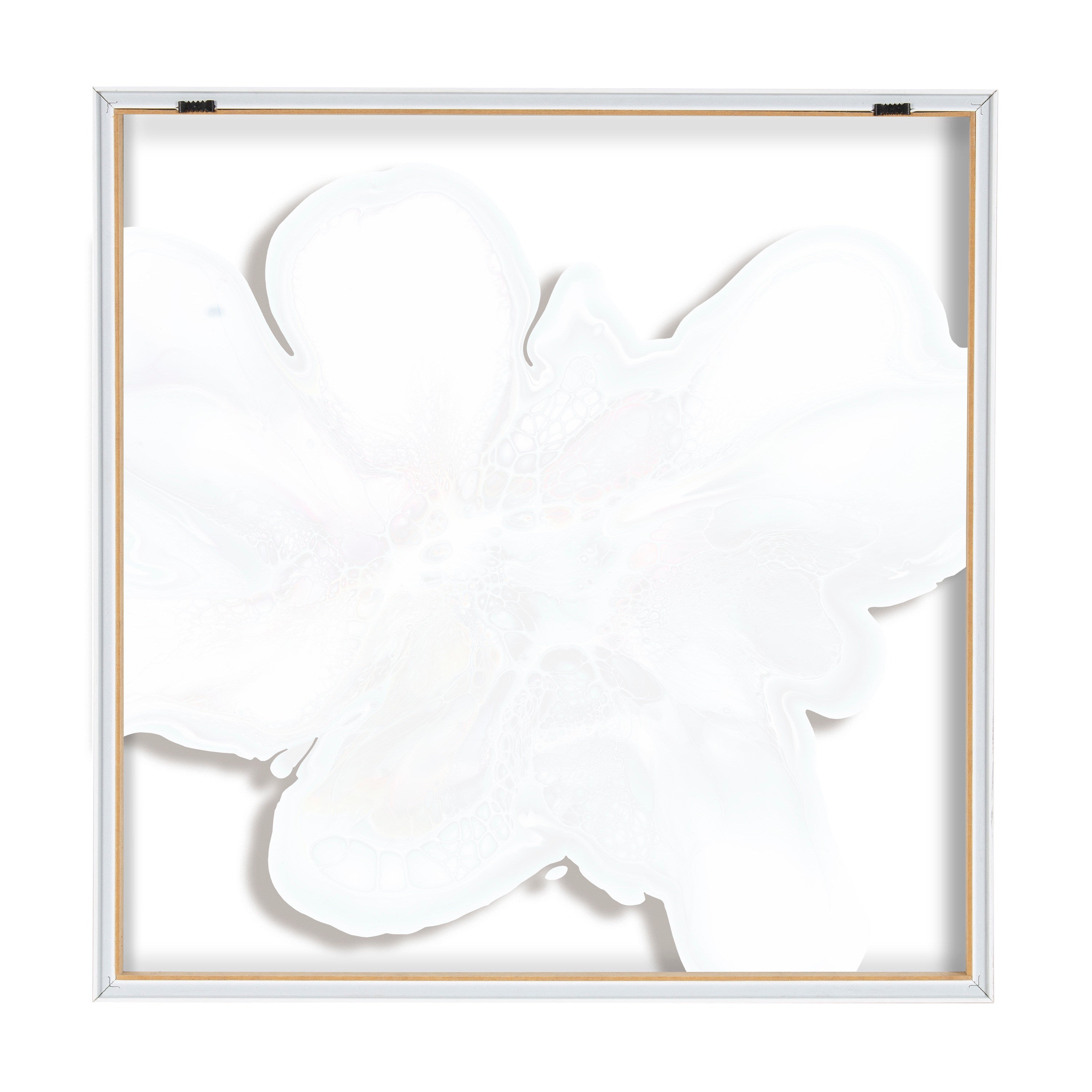 Blake Indigo Blooms Framed Printed Art by Xizhou Xie
