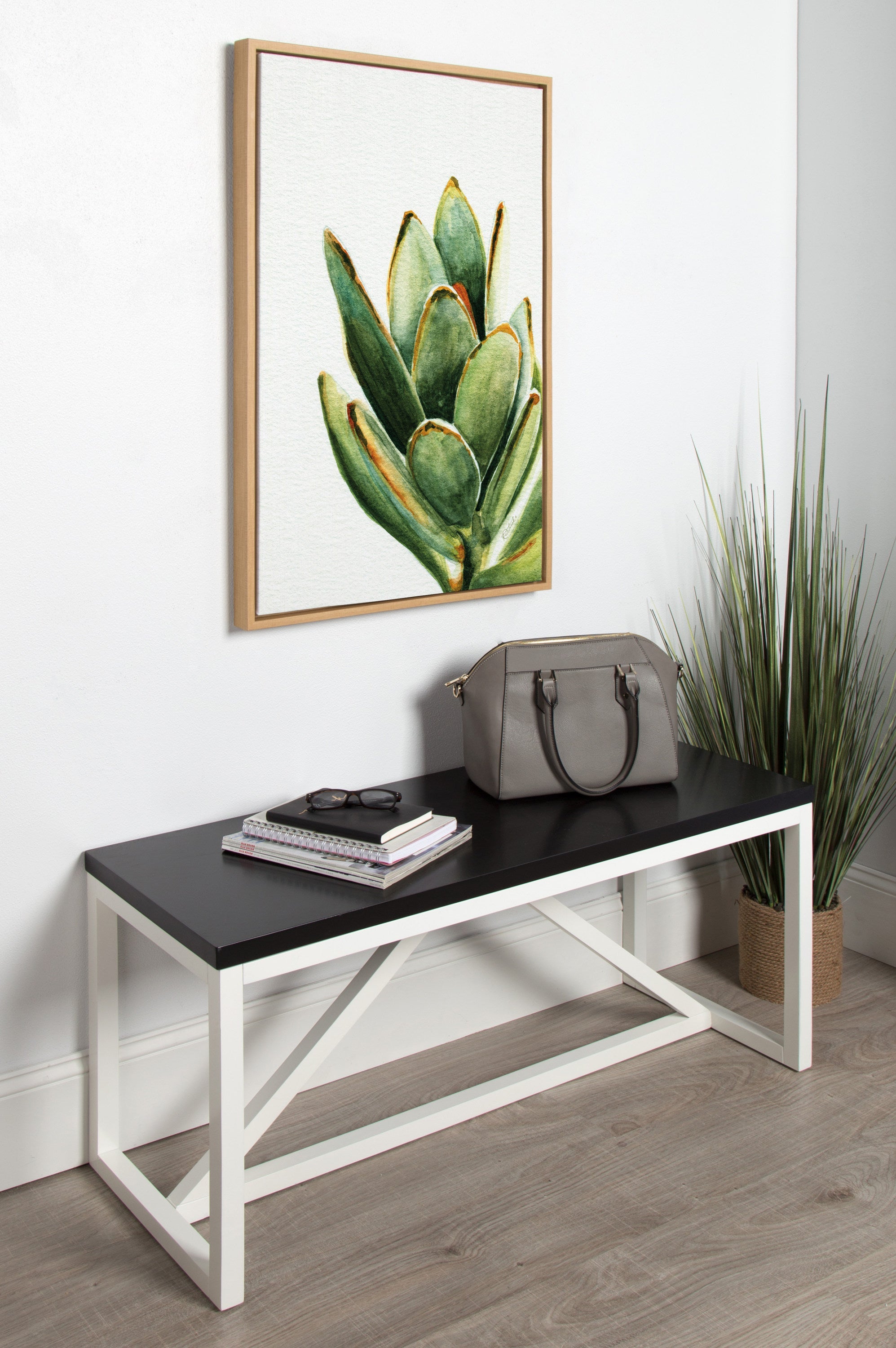 Sylvie Succulent 18 Framed Canvas by kateandlaurel - product image 4 for Resin Society