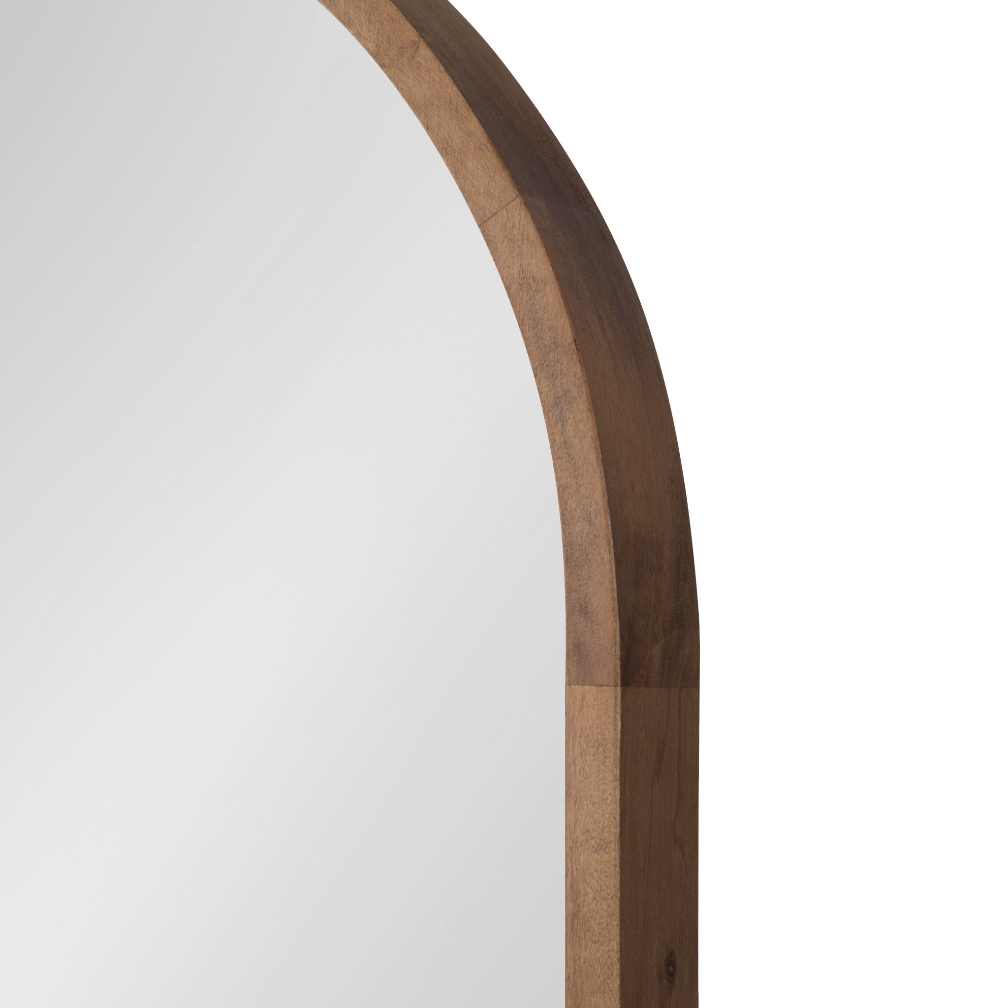 Hutton Wood Framed Capsule Mirror by kateandlaurel - product image 4 for Resin Society