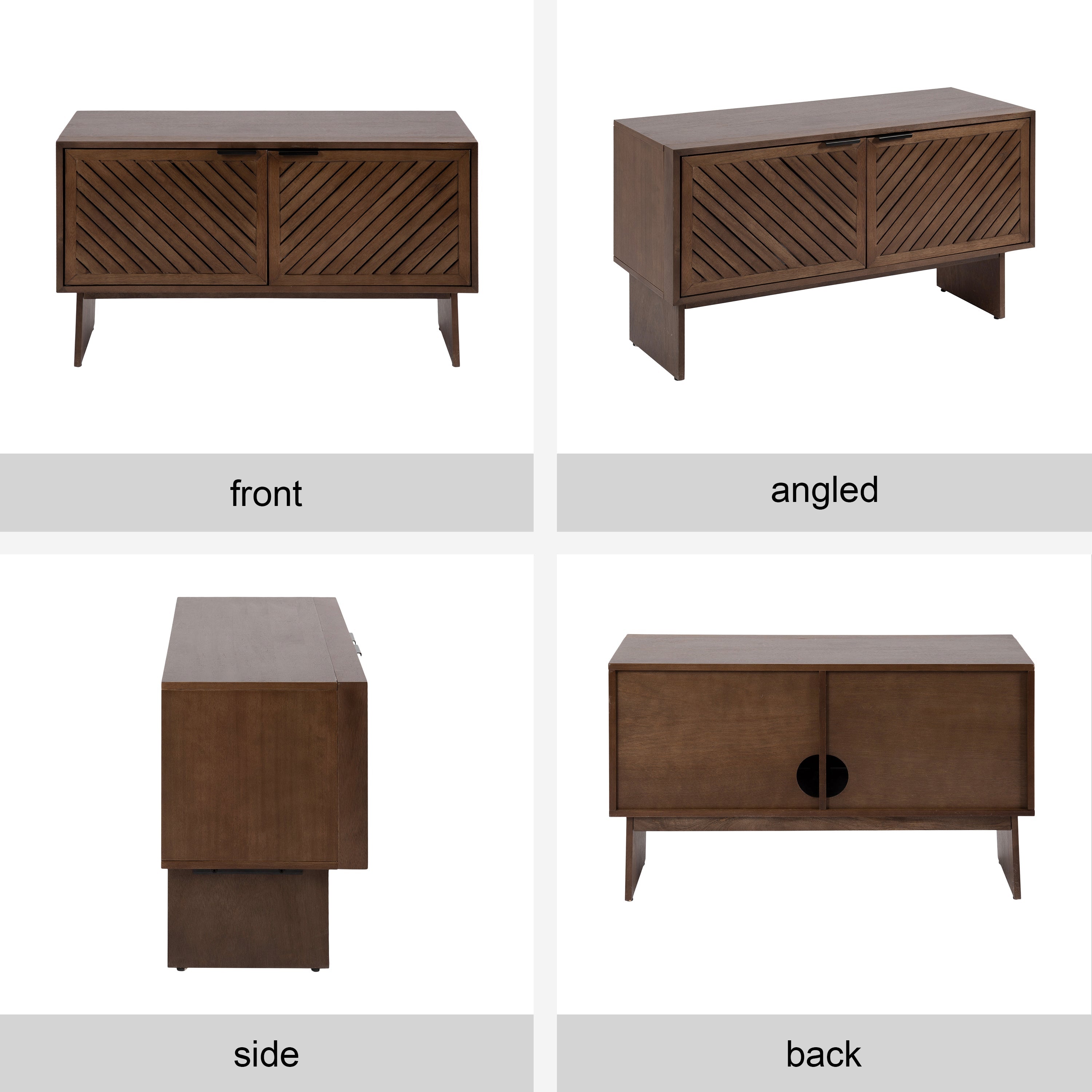 Mezzeta Wood TV Stand