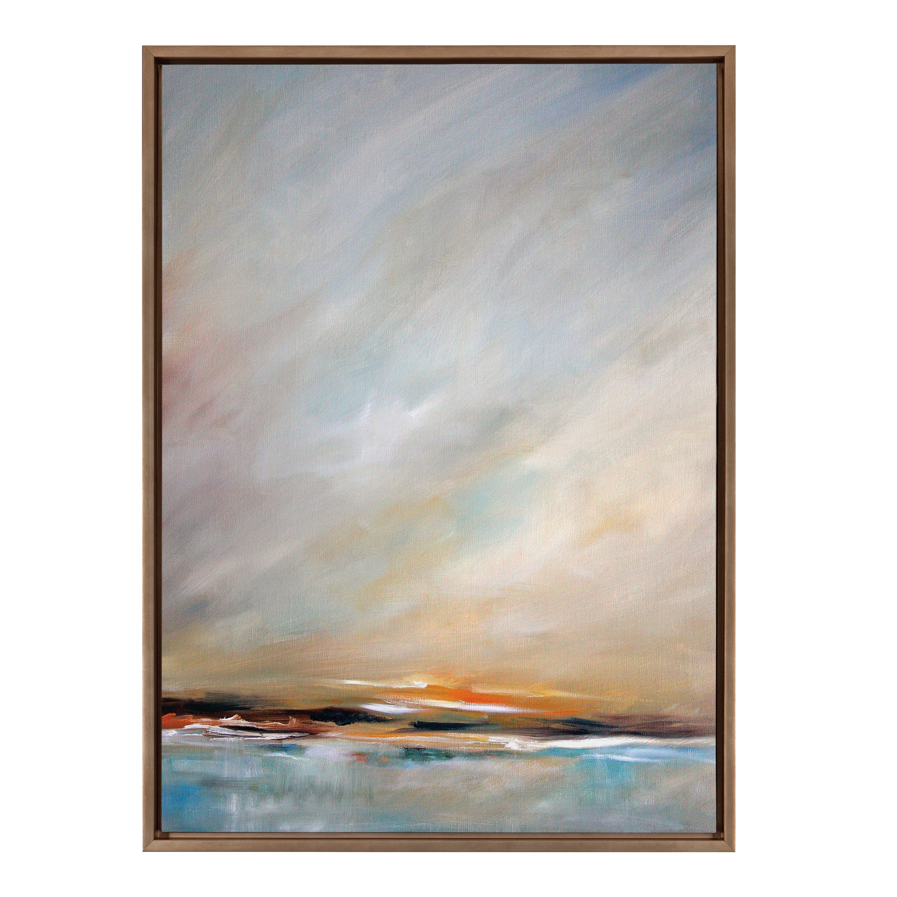 Sylvie Day's End Framed Canvas by Mary Sparrow