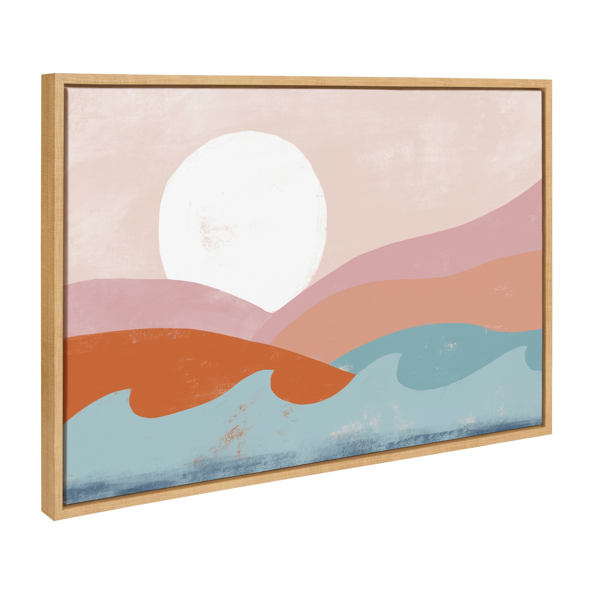 Sylvie Endless Summer Horizontal Framed Canvas by kateandlaurel - product image 2 for Resin Society