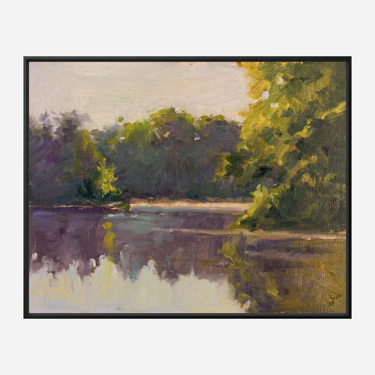 Reflections Artist Enhanced Canvas Print by John Beard Collection - product image 5 for Resin Society