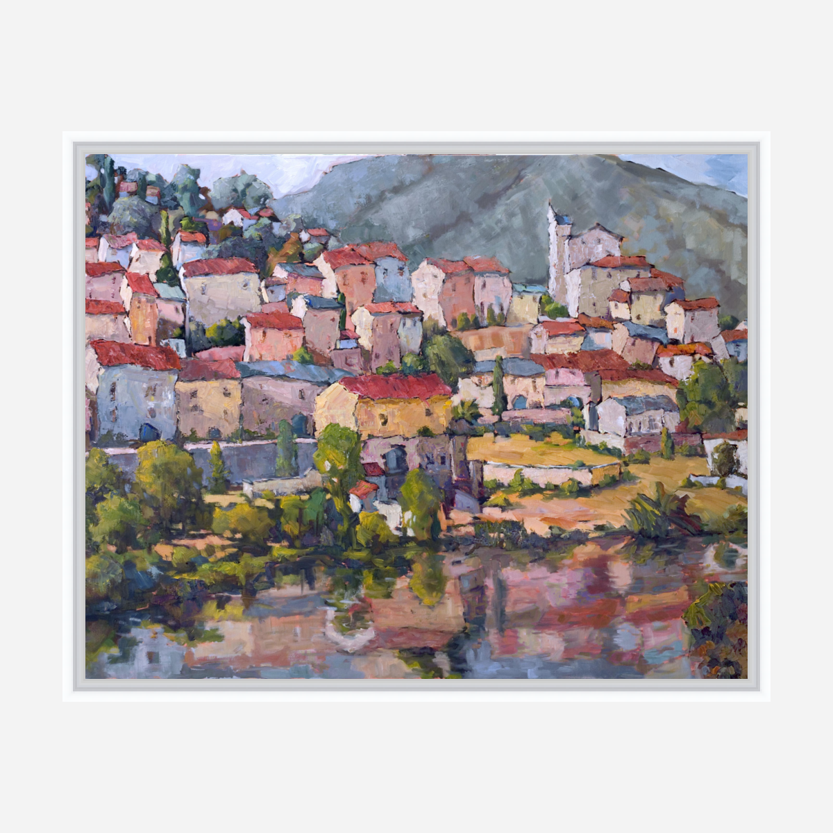 Reflections Artist Enhanced Canvas Print by John Beard Collection - product image 6 for Resin Society