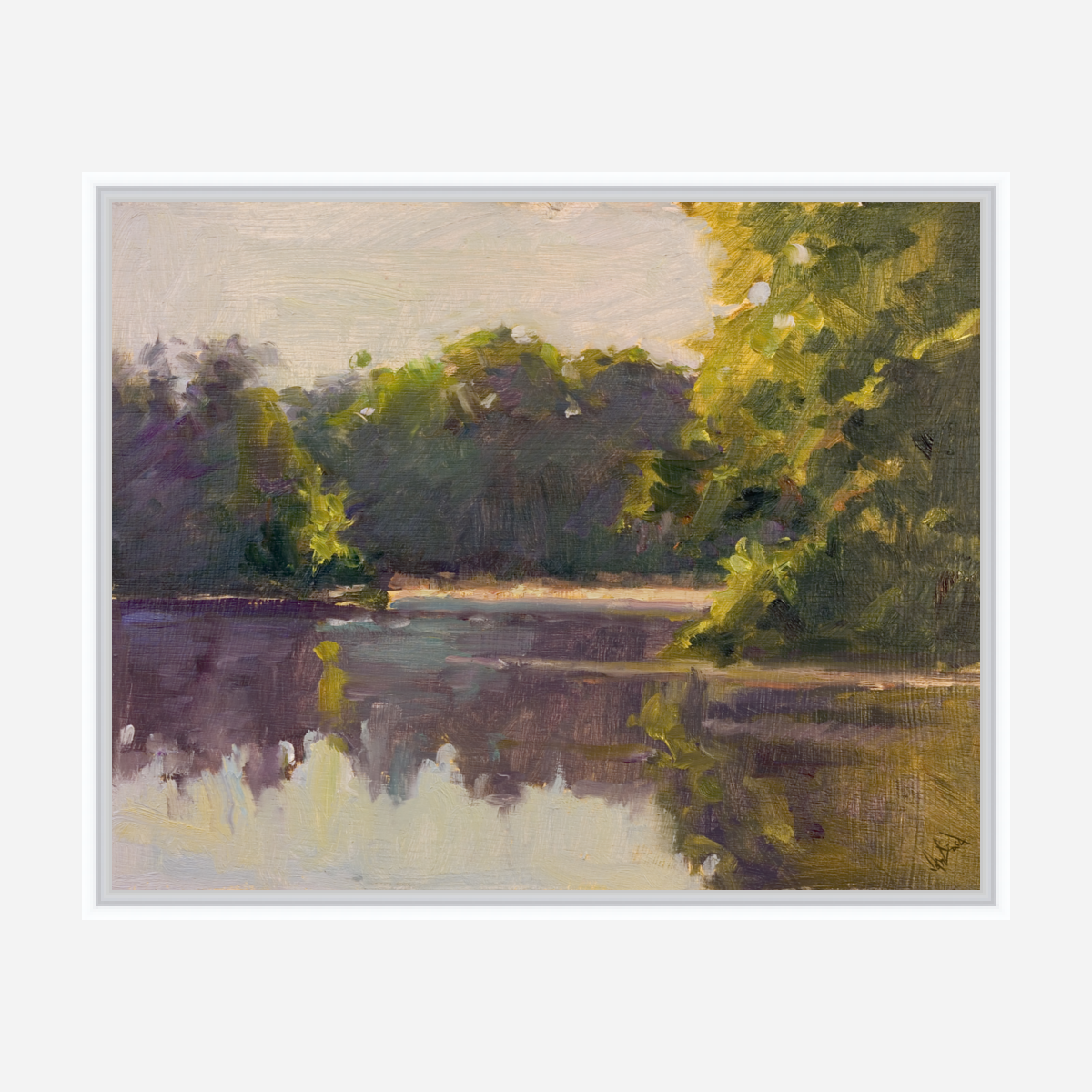 Reflections Artist Enhanced Canvas Print by John Beard Collection - product image 6 for Resin Society