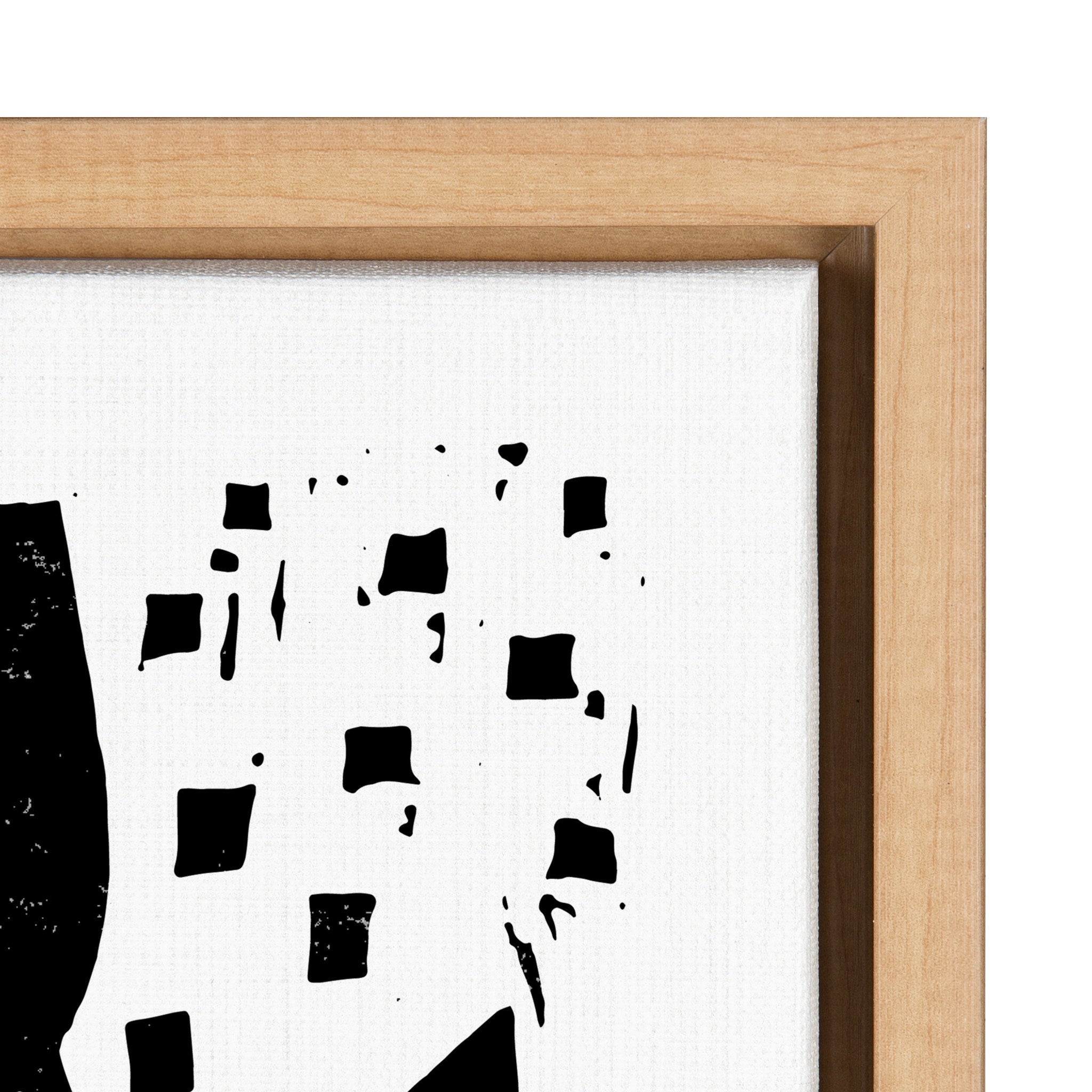 Sylvie Nature in the Abstract Framed Canvas by kateandlaurel - product image 3 for Resin Society