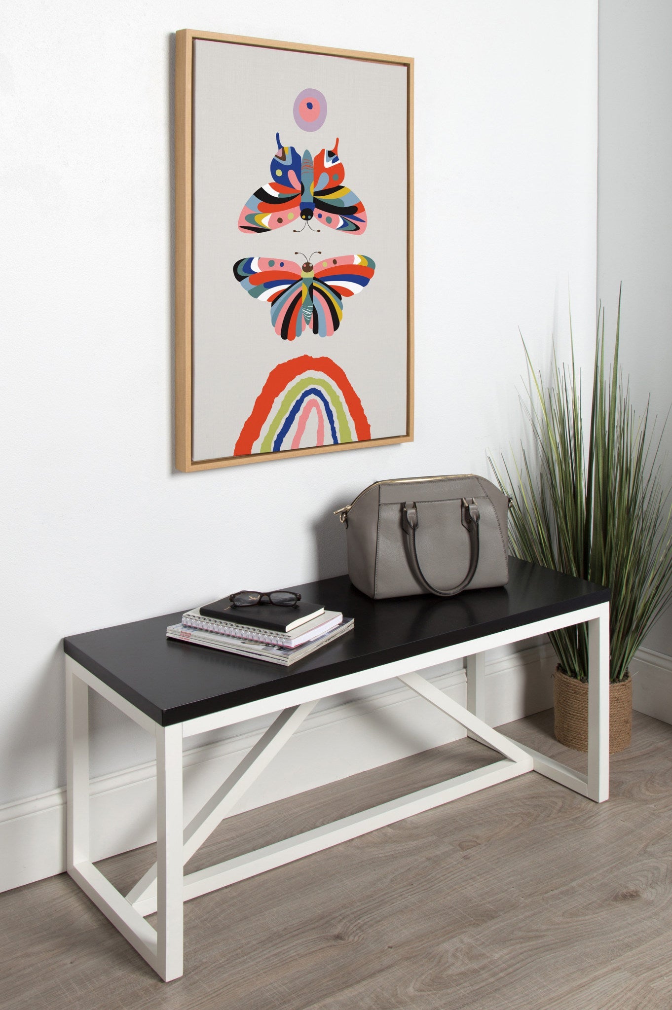 Sylvie Butterflies Framed Canvas by kateandlaurel - product image 5 for Resin Society