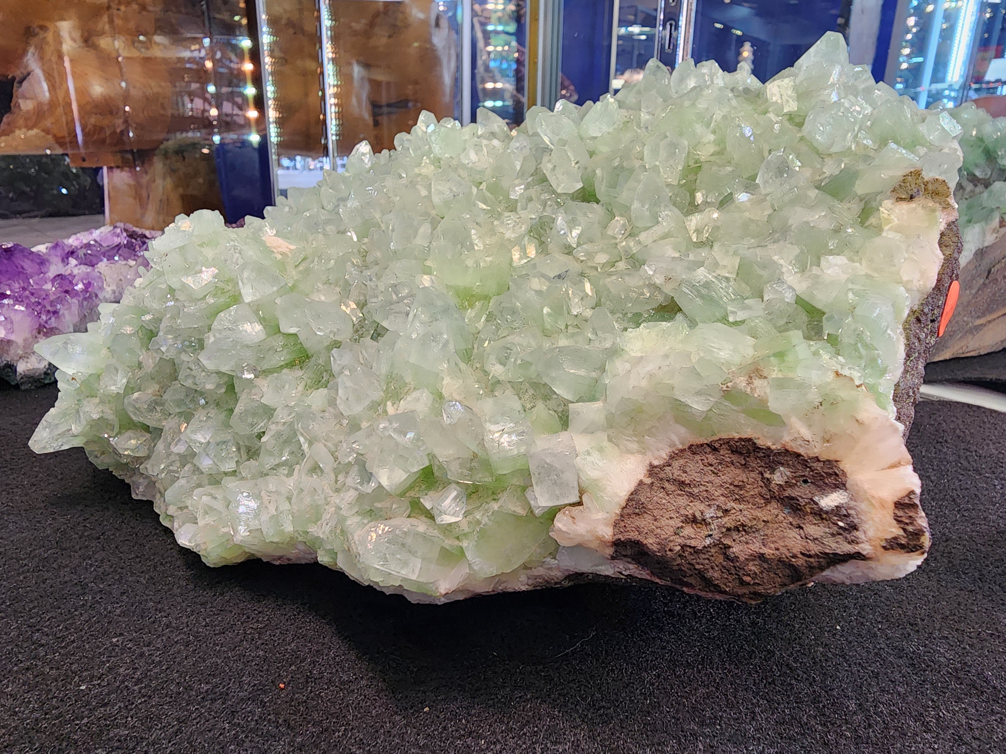 Sea Green Apophyllite Cluster 14kg by Rare Earth Gallery - product image 3 for Resin Society