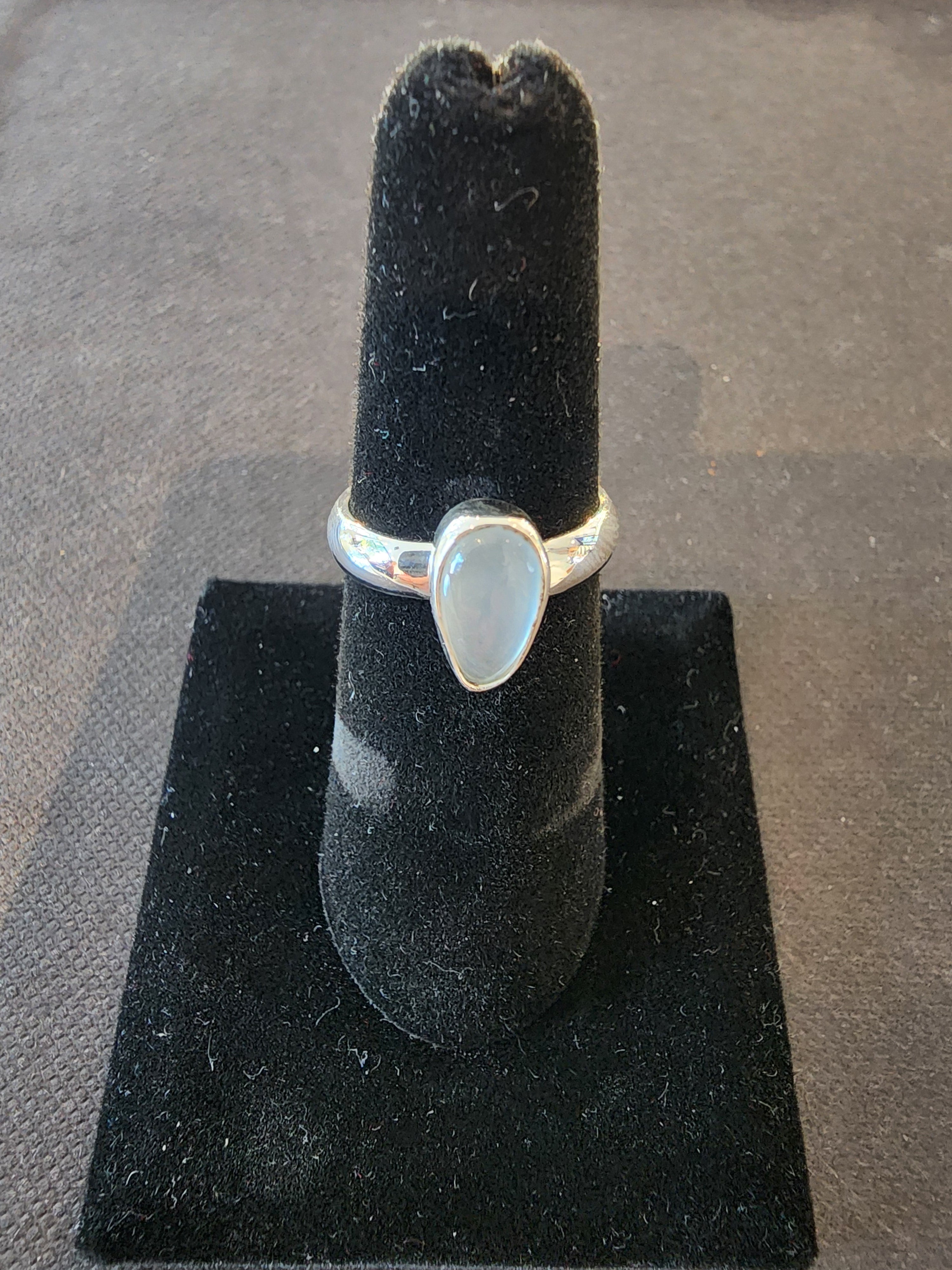 Aquamarine Ring in .925 Sterling Silver by Rare Earth Gallery - product image 2 for Resin Society