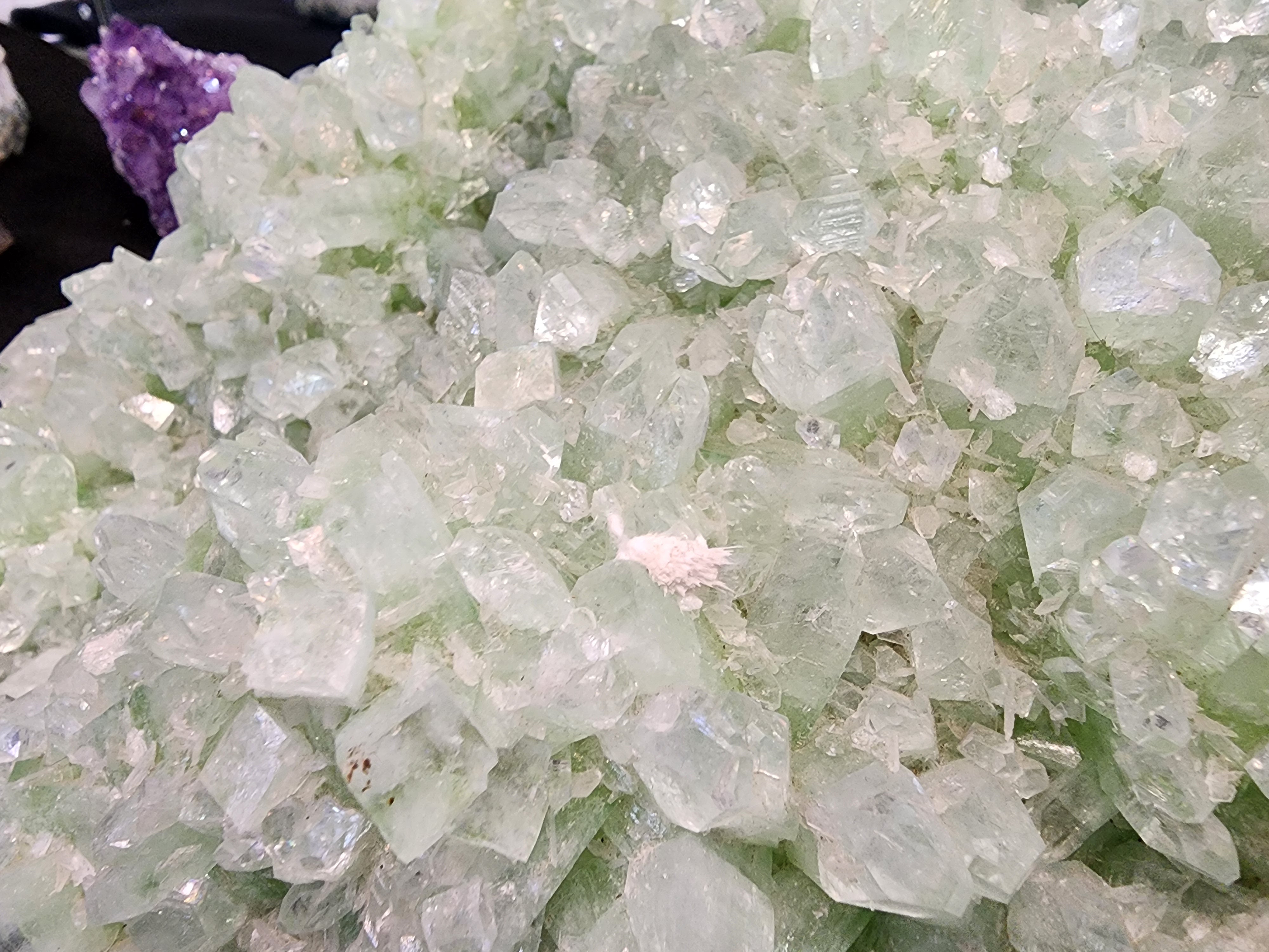 Sea Green Apophyllite Cluster 14kg by Rare Earth Gallery - product image 4 for Resin Society