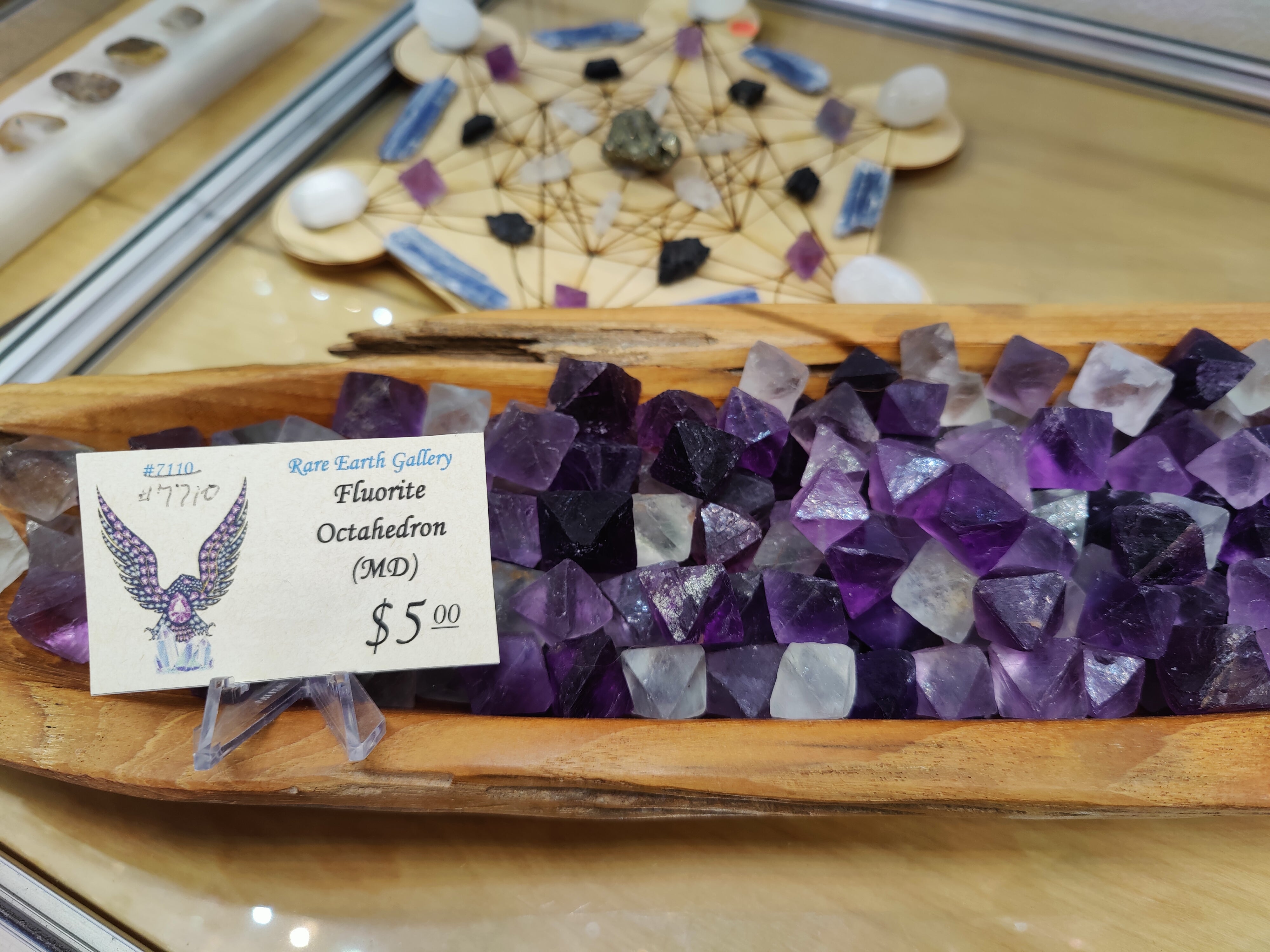 Fluorite Octahedron MD by Rare Earth Gallery - main product image for Resin Society