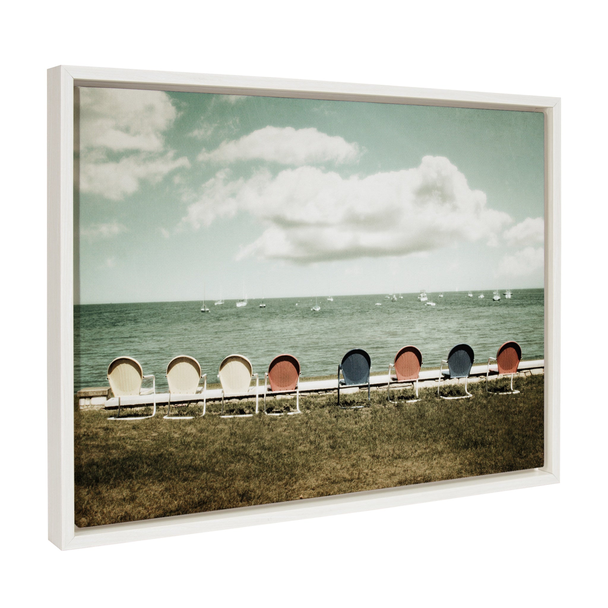 Sylvie Door County Framed Canvas by kateandlaurel - product image 2 for Resin Society