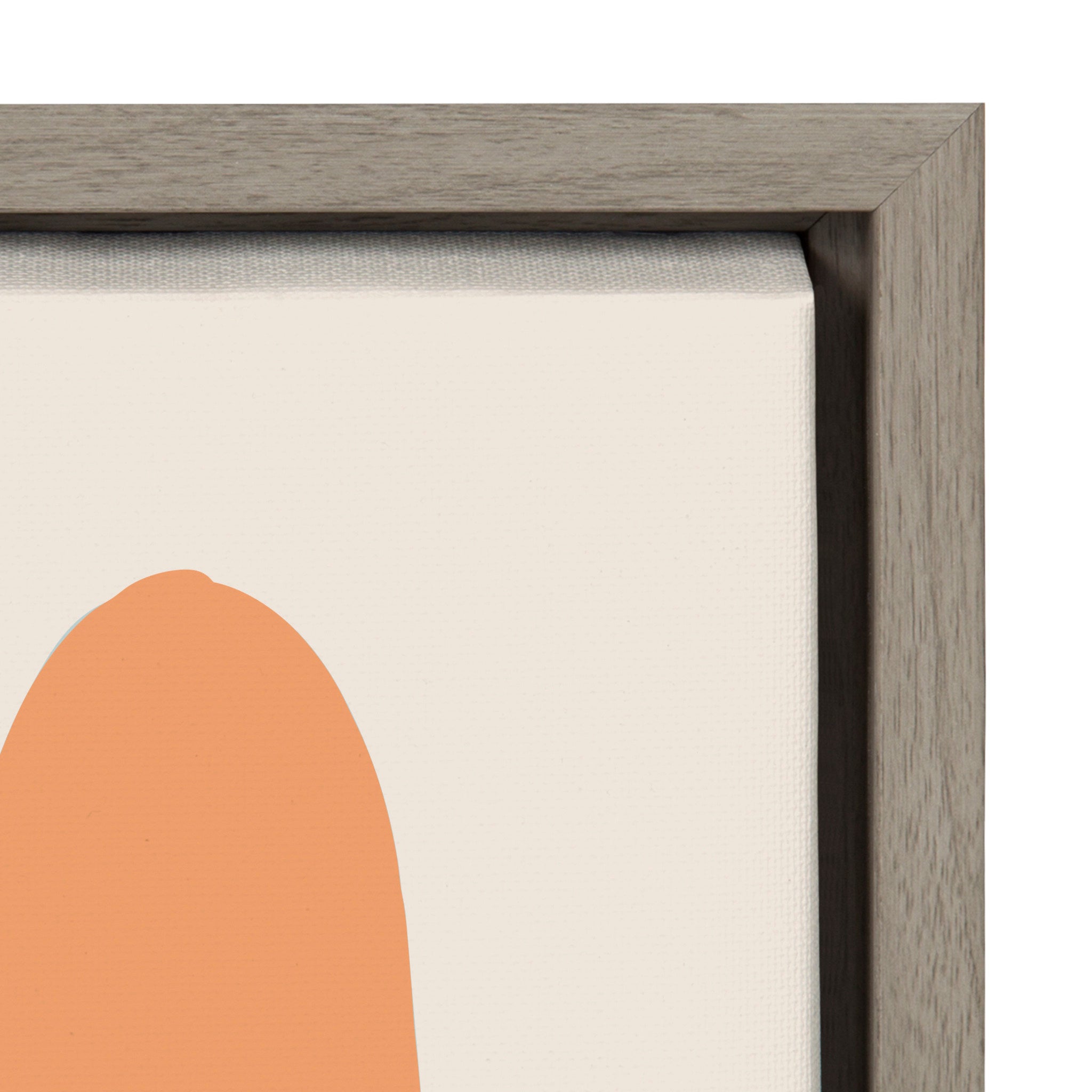 Sylvie Sea Breeze Board Pattern Framed Canvas by Hannah Beisang by kateandlaurel - product image 3 for Resin Society