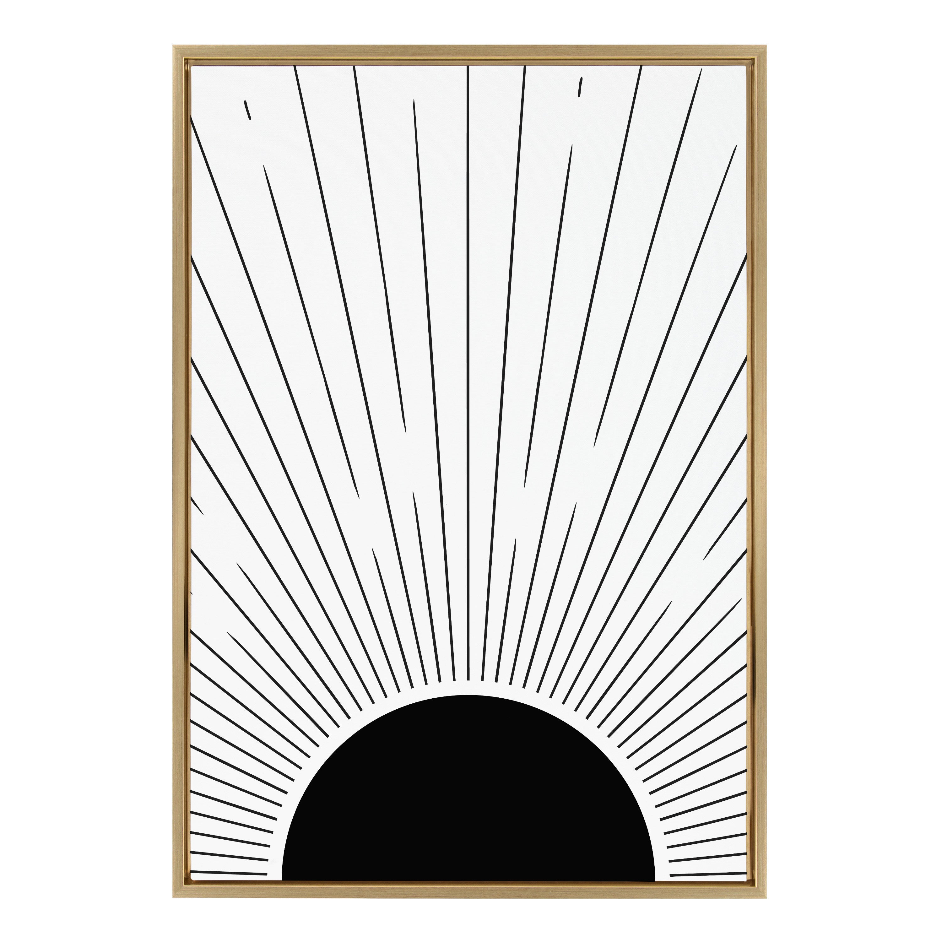 Sylvie Mid 3 Framed Canvas by kateandlaurel - product image 2 for Resin Society