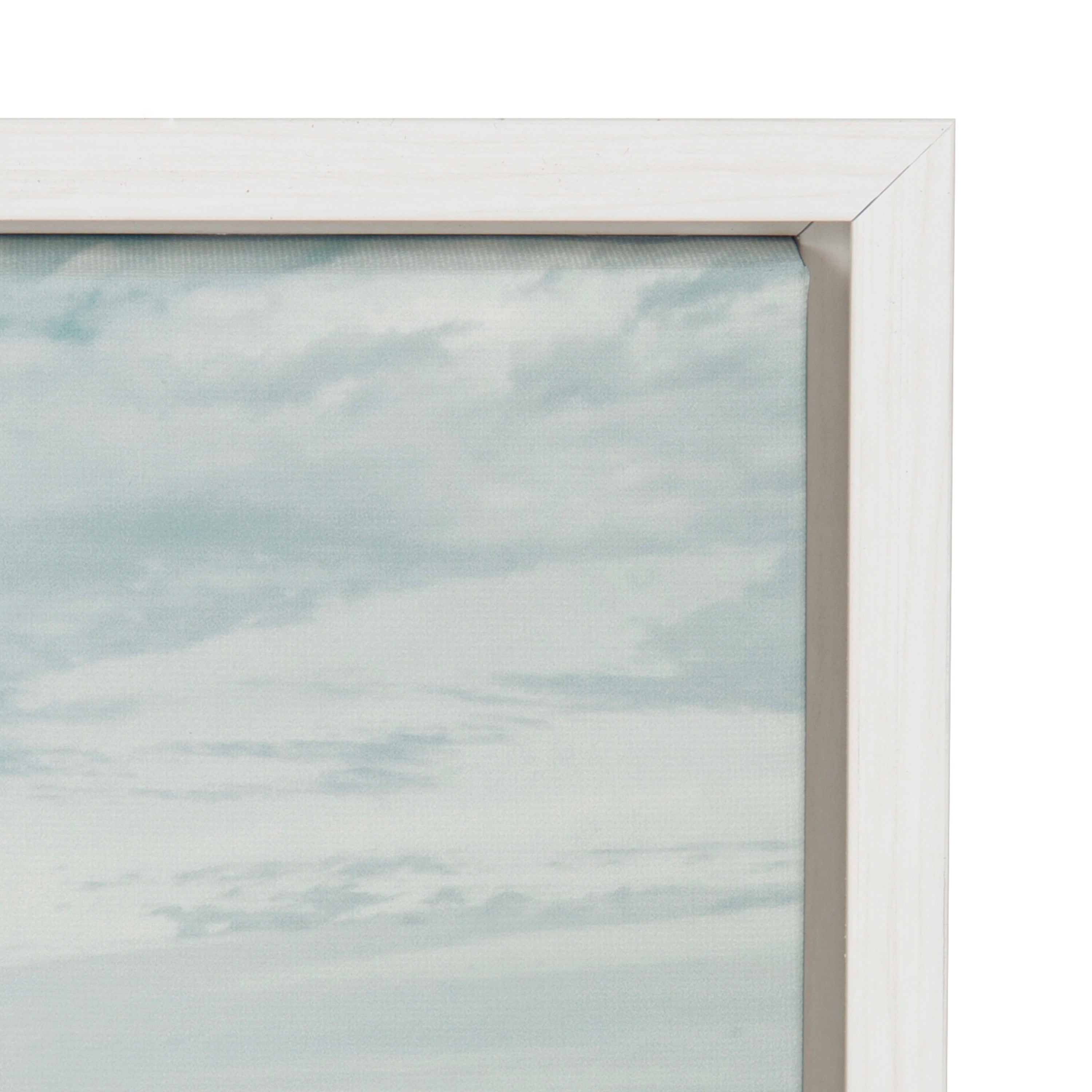Sylvie Beach 2 Framed Canvas by kateandlaurel - product image 18 for Resin Society