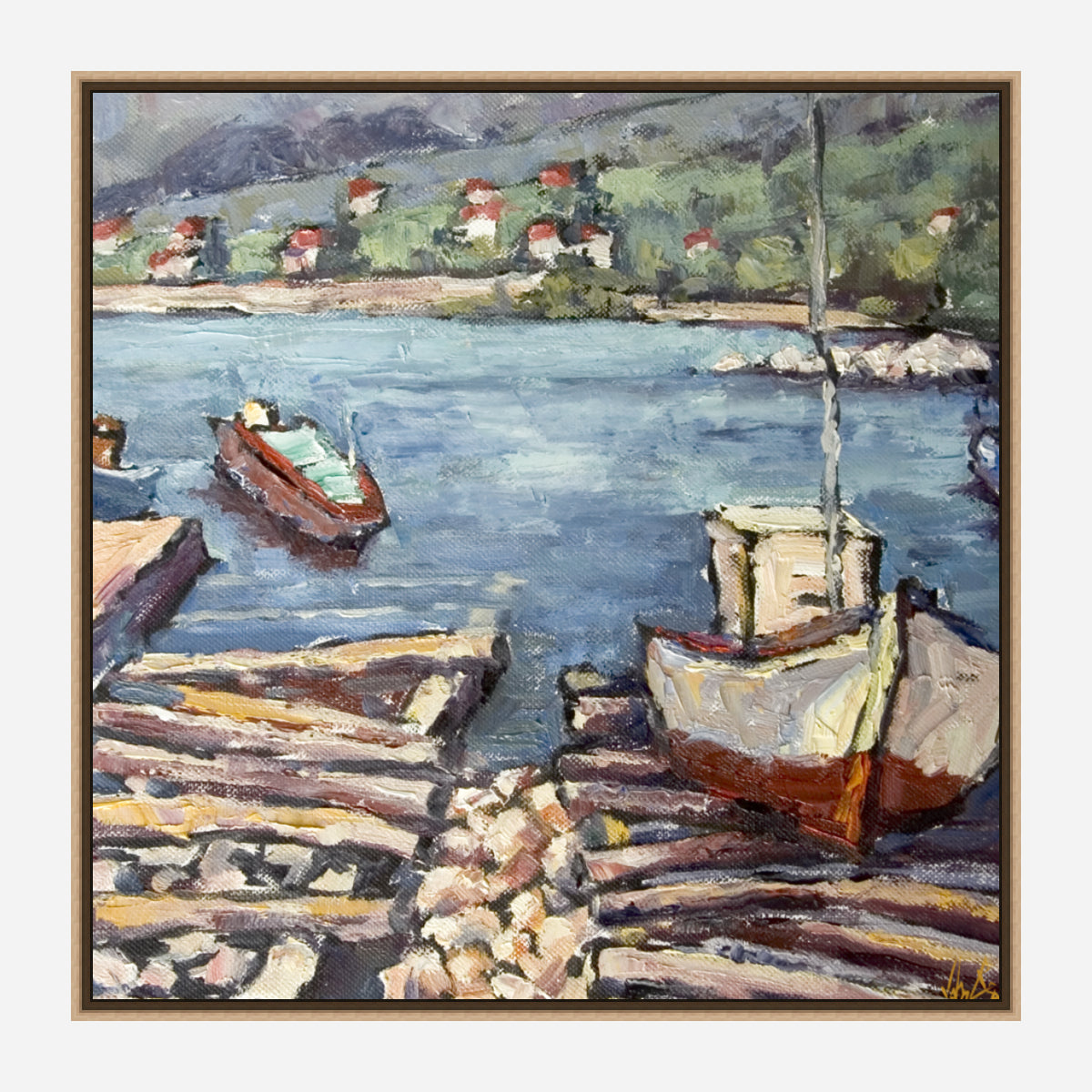 Scenes from Portugal I Artist Canvas Enhanced Print by John Beard Collection - product image 8 for Resin Society