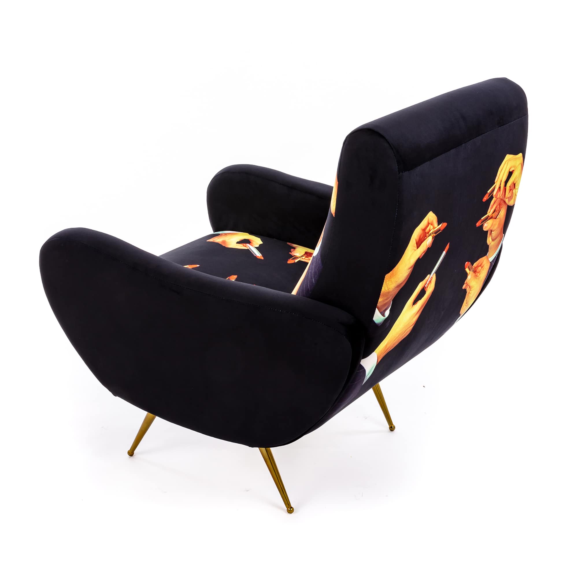 Armchair Lipstick Black detail image - Resin Society