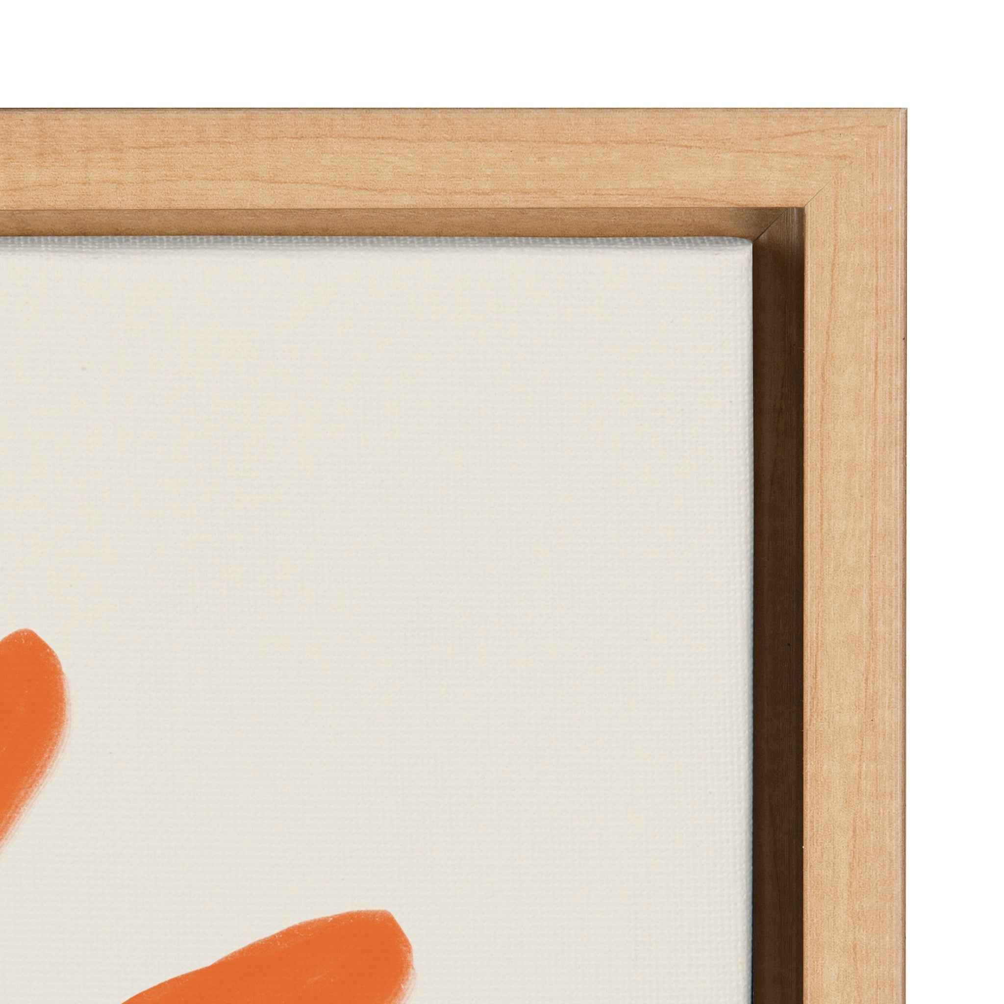 Sylvie Sleepy Sun Framed Canvas by kateandlaurel - product image 3 for Resin Society