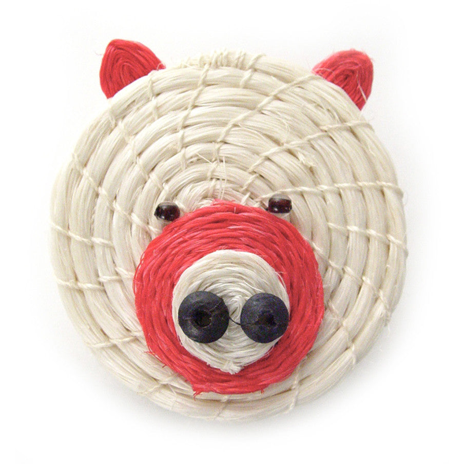 Clever Piggy Tiny Basket by Mbare Ltd - main product image for Resin Society