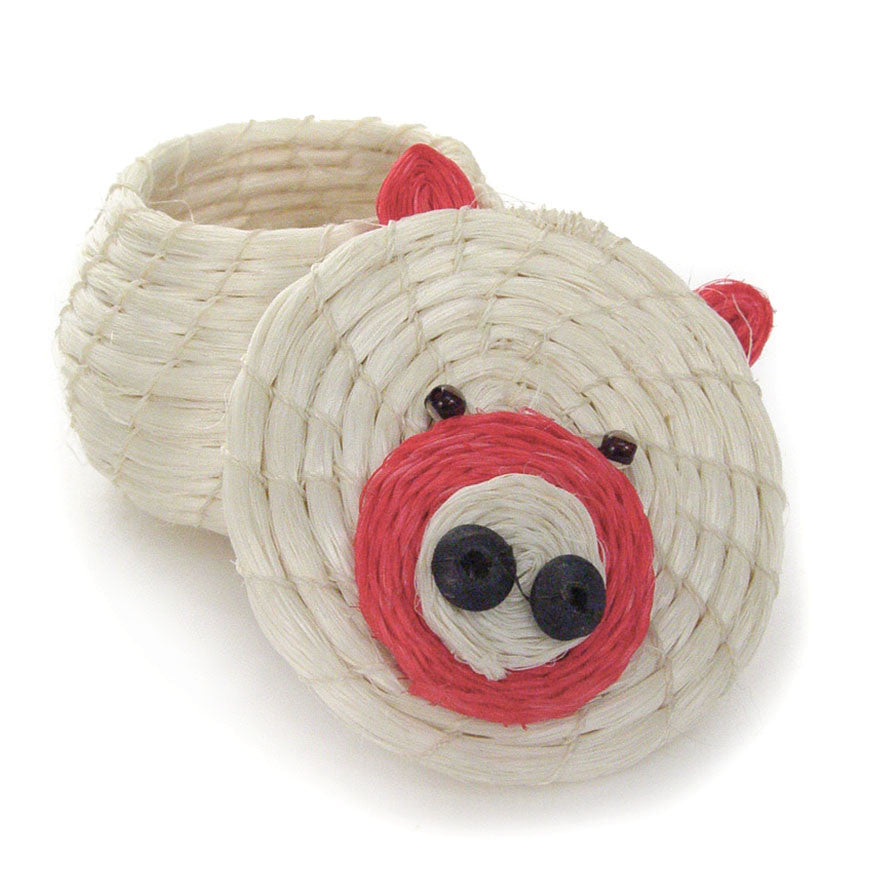 Clever Piggy Tiny Basket by Mbare Ltd - product image 3 for Resin Society