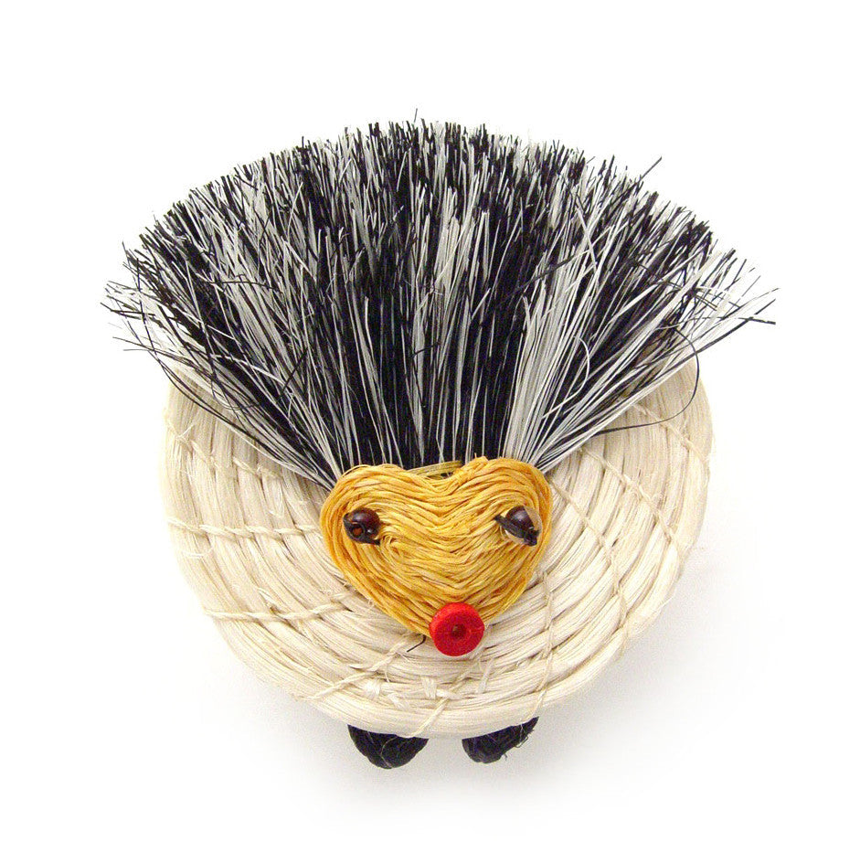 Hedgehog Tiny Basket by Mbare Ltd - main product image for Resin Society