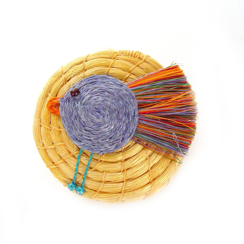 Singing Birdie Tiny Basket by Mbare Ltd - main product image for Resin Society