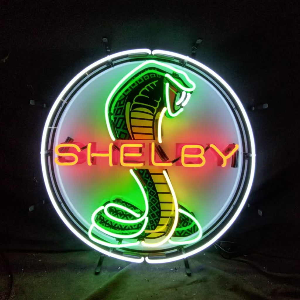 Shelby Cobra Car Logo Neon Signs by Neon Signs Land - product image 2 for Resin Society
