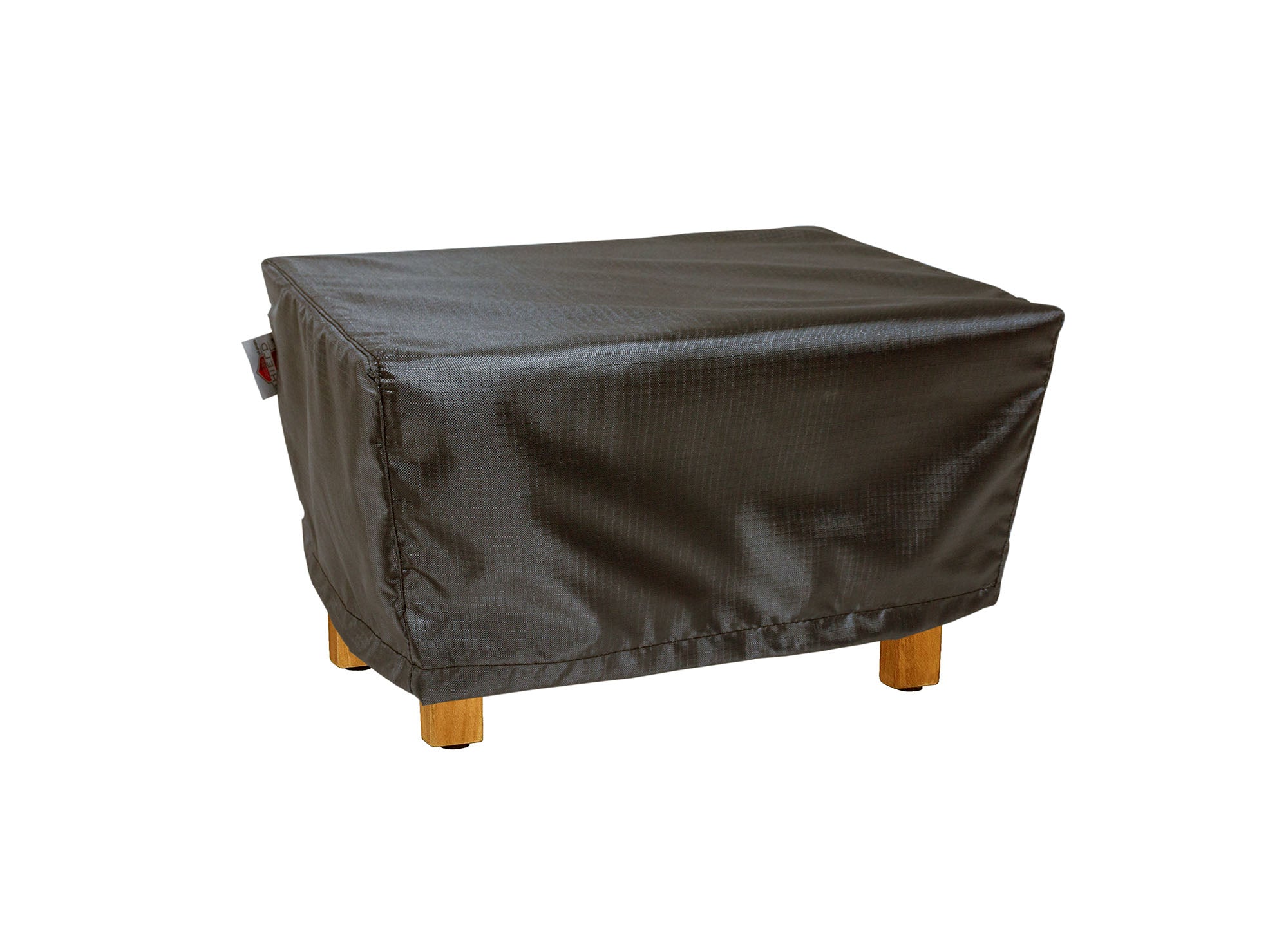 Ottoman Cover - 29" W x 26" D x 17" H - Mercury by Shield Outdoor Covers - main product image for Resin Society