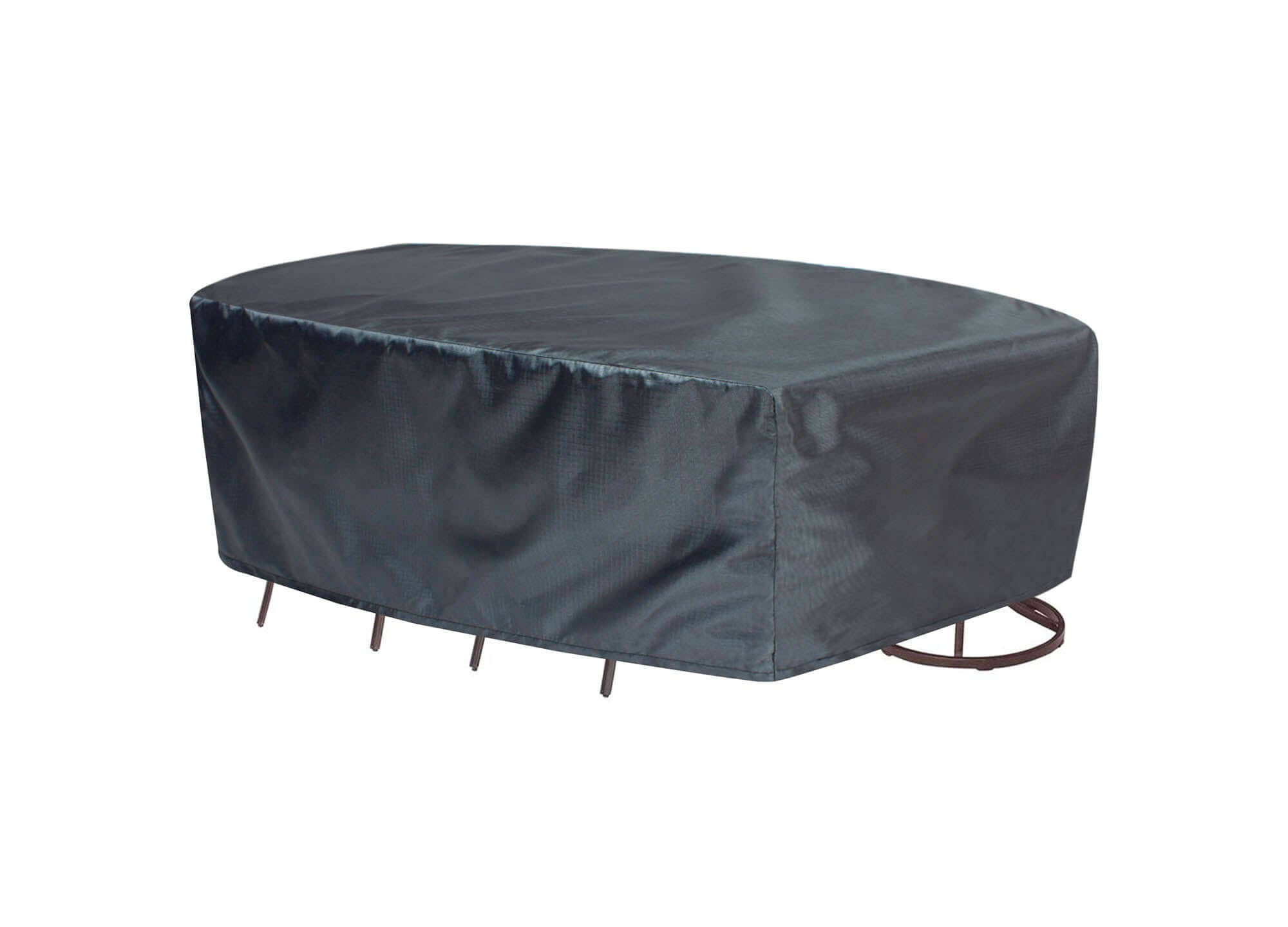 Shield Mercury Cover for 584 Fits Medium Oval/Rectangle Table & Chairs by Shield Outdoor Covers - main product image for Resin Society