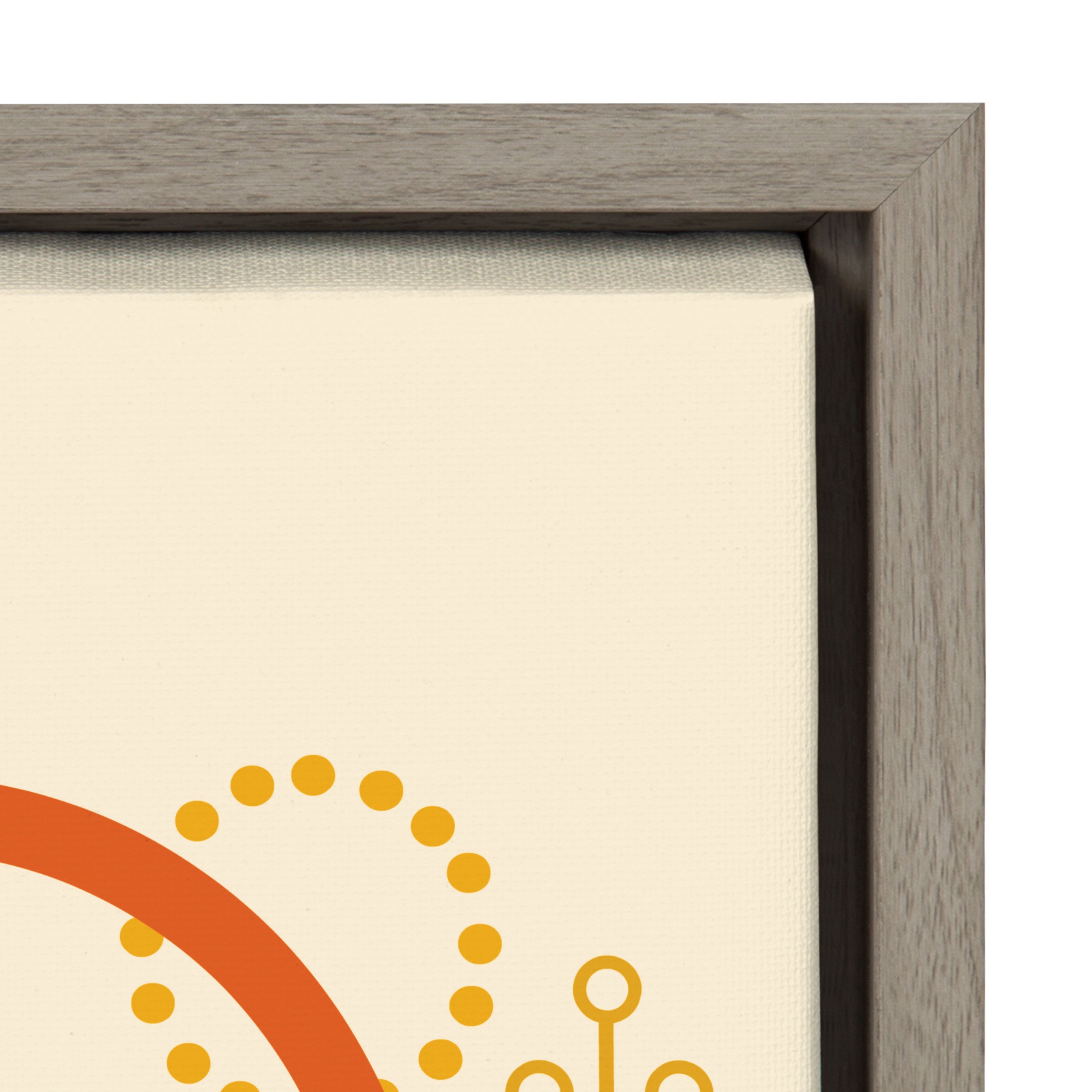 Sylvie Love Framed Canvas by kateandlaurel - product image 3 for Resin Society