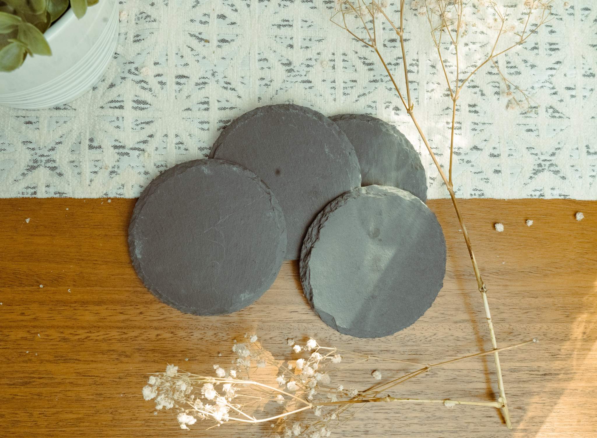 Handcrafted Coasters — Wood, Slate, Epoxy & Marble & Wood by workboots&glasses - product image 5 for Resin Society