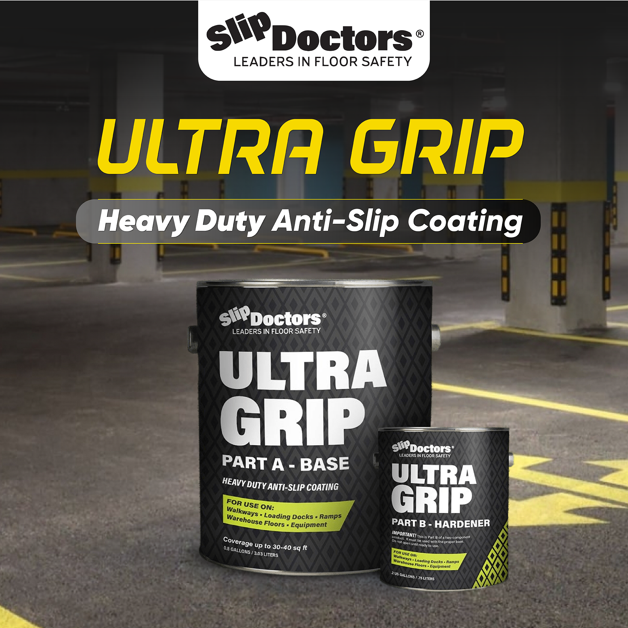 Ultra Grip Premium Extra Texture Non-Skid Epoxy Paint detail image - Resin Society