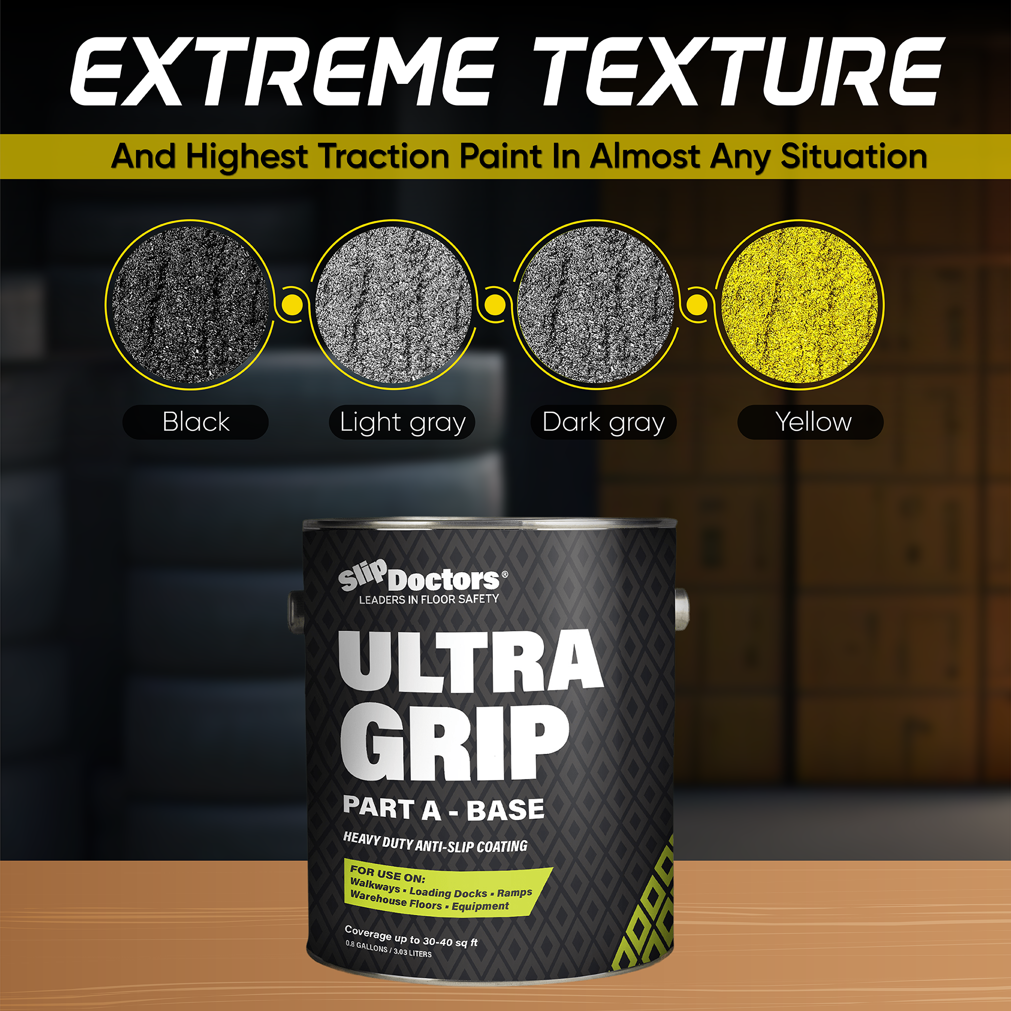 Ultra Grip Premium Extra Texture Non-Skid Epoxy Paint detail image - Resin Society
