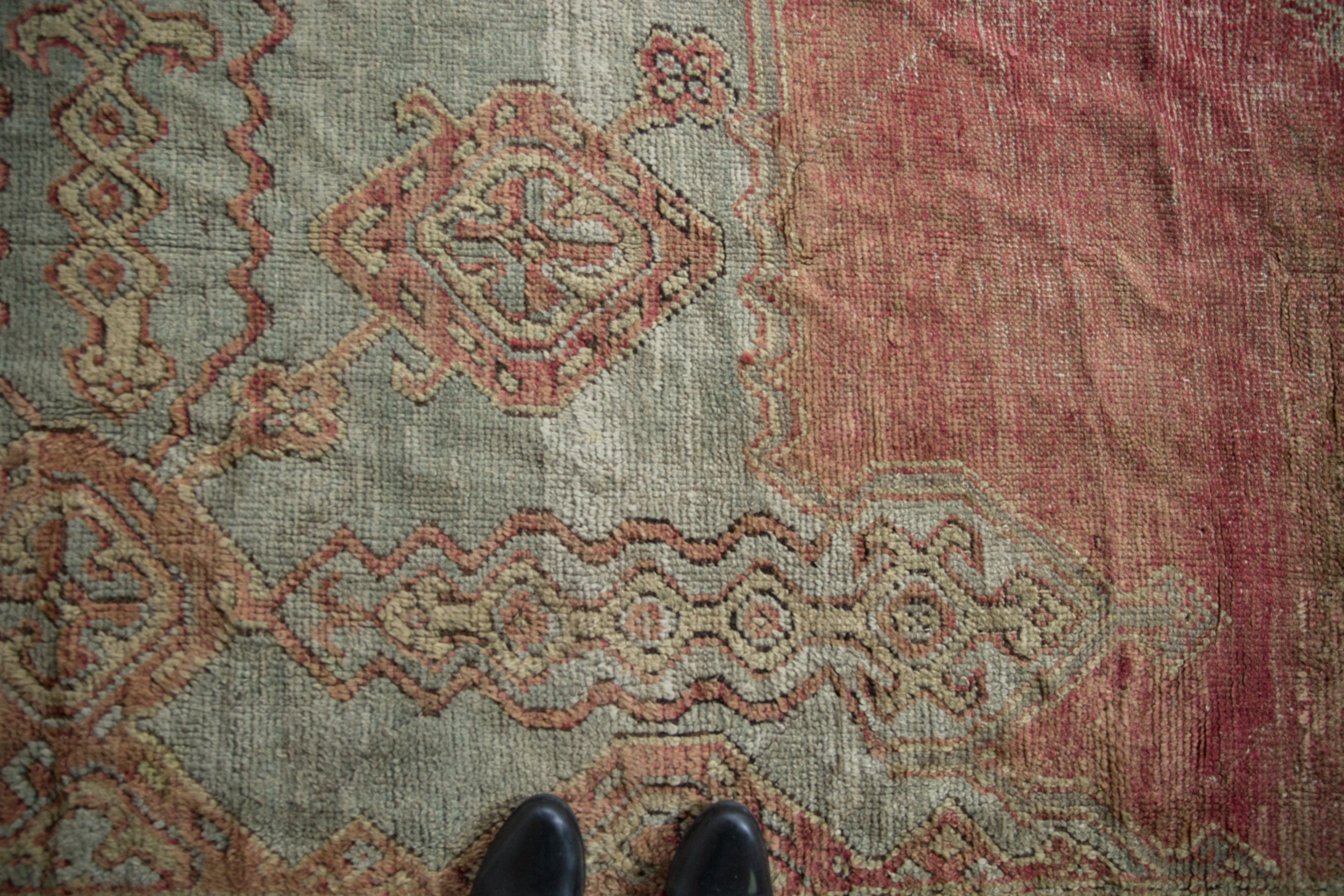14x17 Vintage Oushak Carpet by Old New House® - product image 3 for Resin Society
