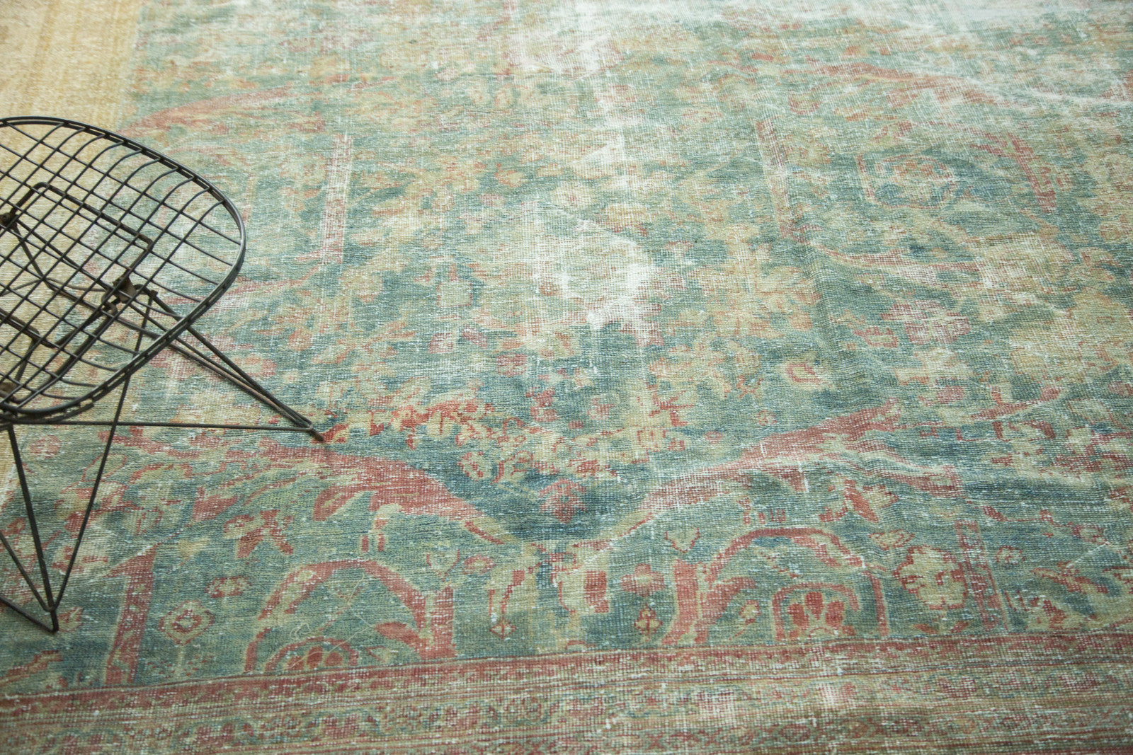 10x11 Antique Mahal Square Carpet by Old New House® - product image 11 for Resin Society