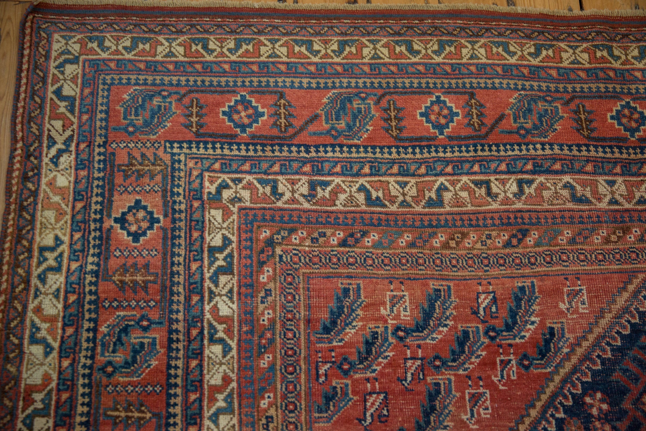 RESERVED 7.5x16 Vintage Afshar Carpet Runner