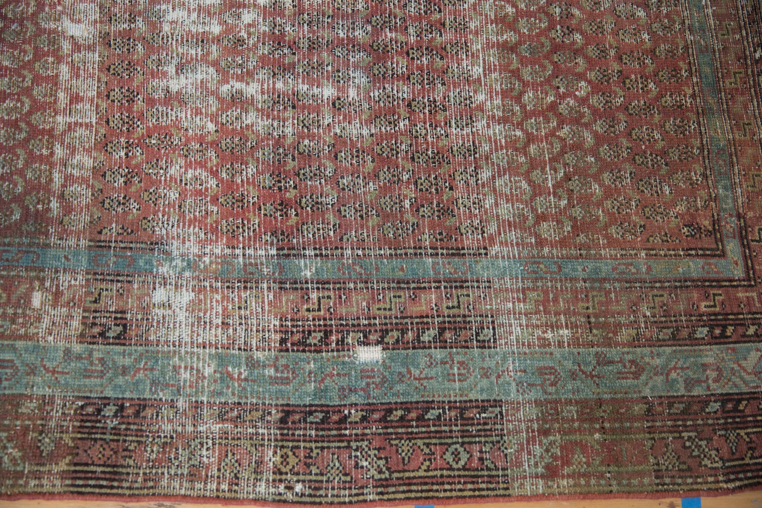 6.5x16.5 Antique Distressed Malayer Rug Runner by Old New House® - product image 11 for Resin Society