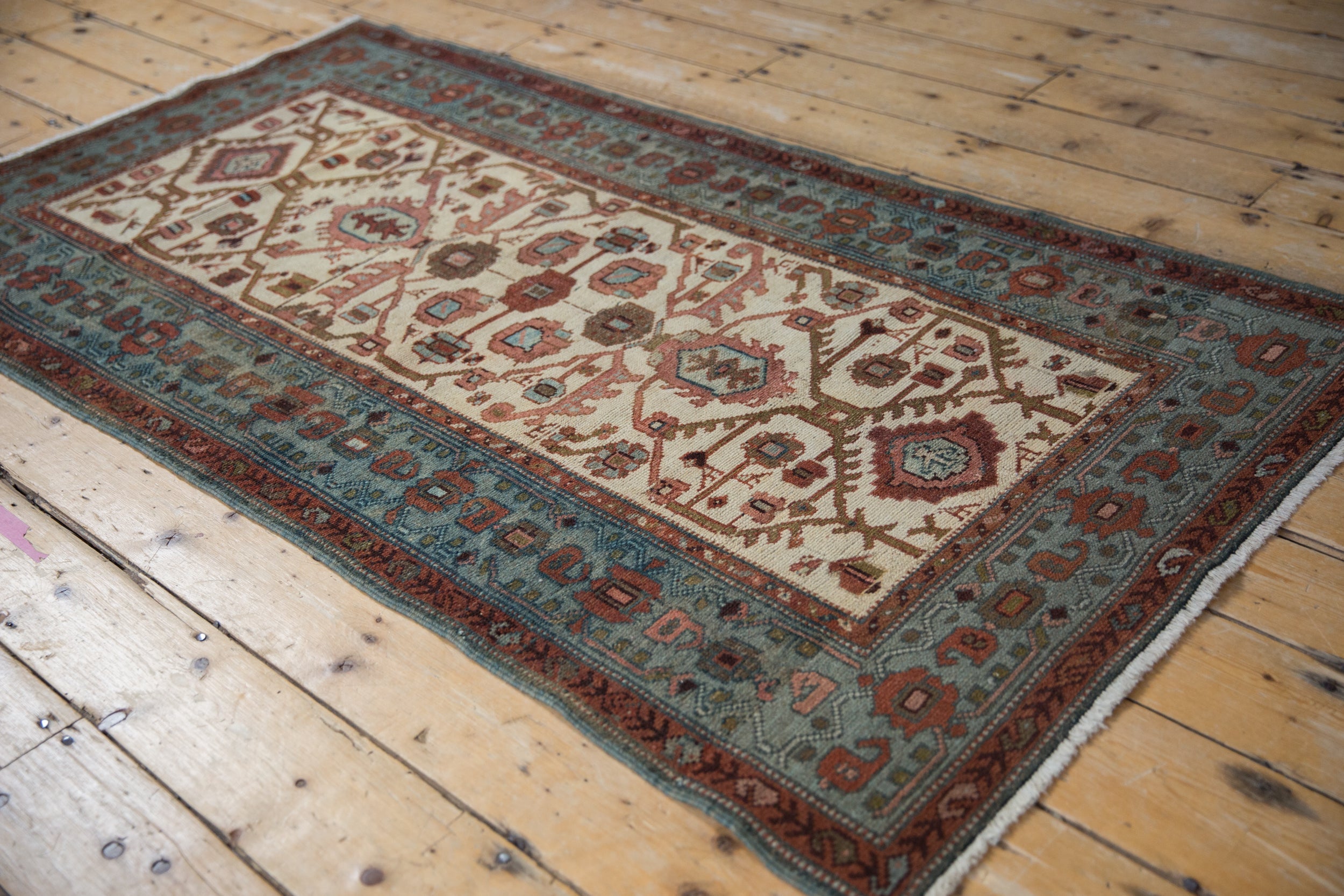 3x6 Vintage Distressed Hamadan Rug Runner by Old New House® - product image 5 for Resin Society