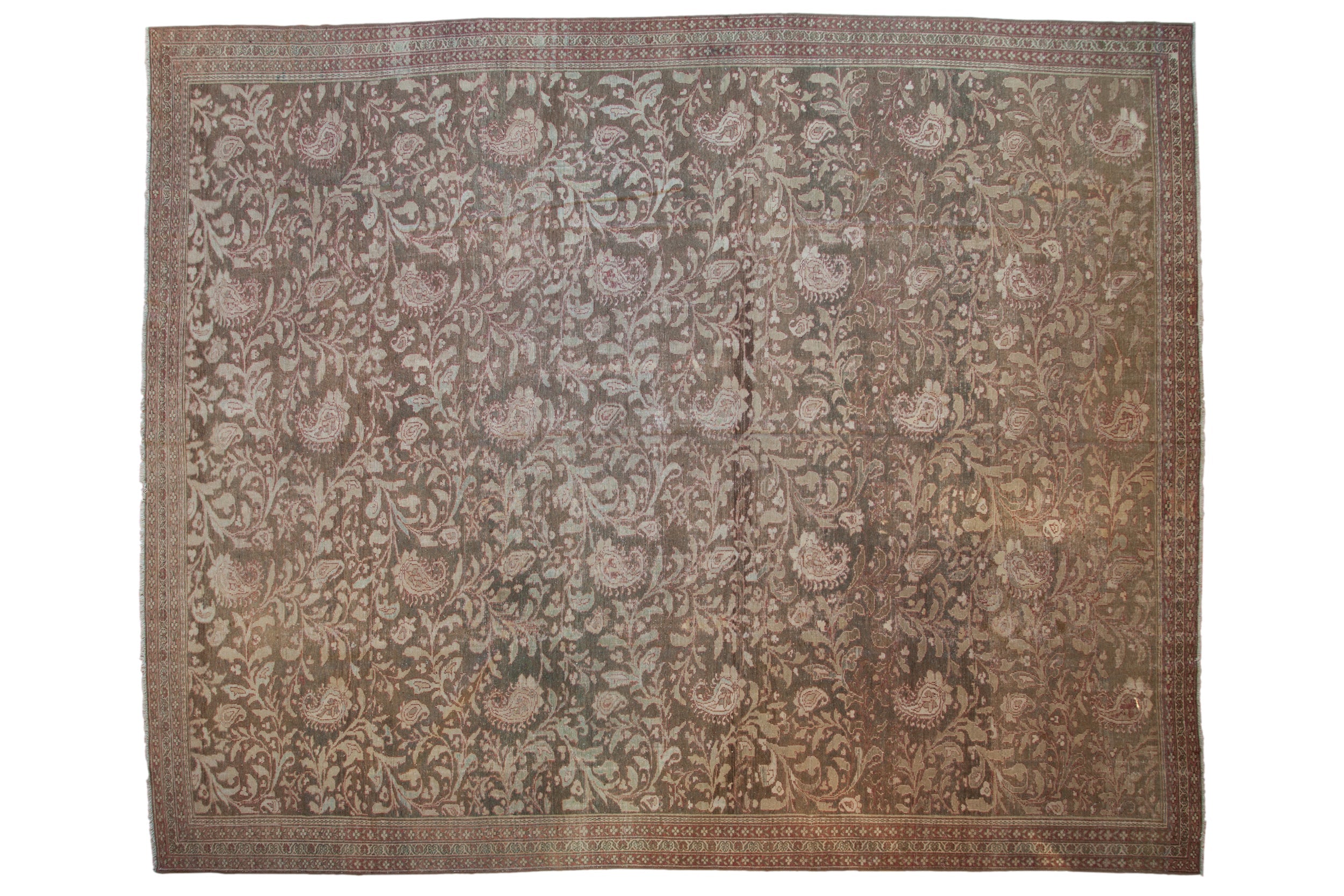 12x15 Vintage Distressed Malayer Carpet by Old New House® - main product image for Resin Society