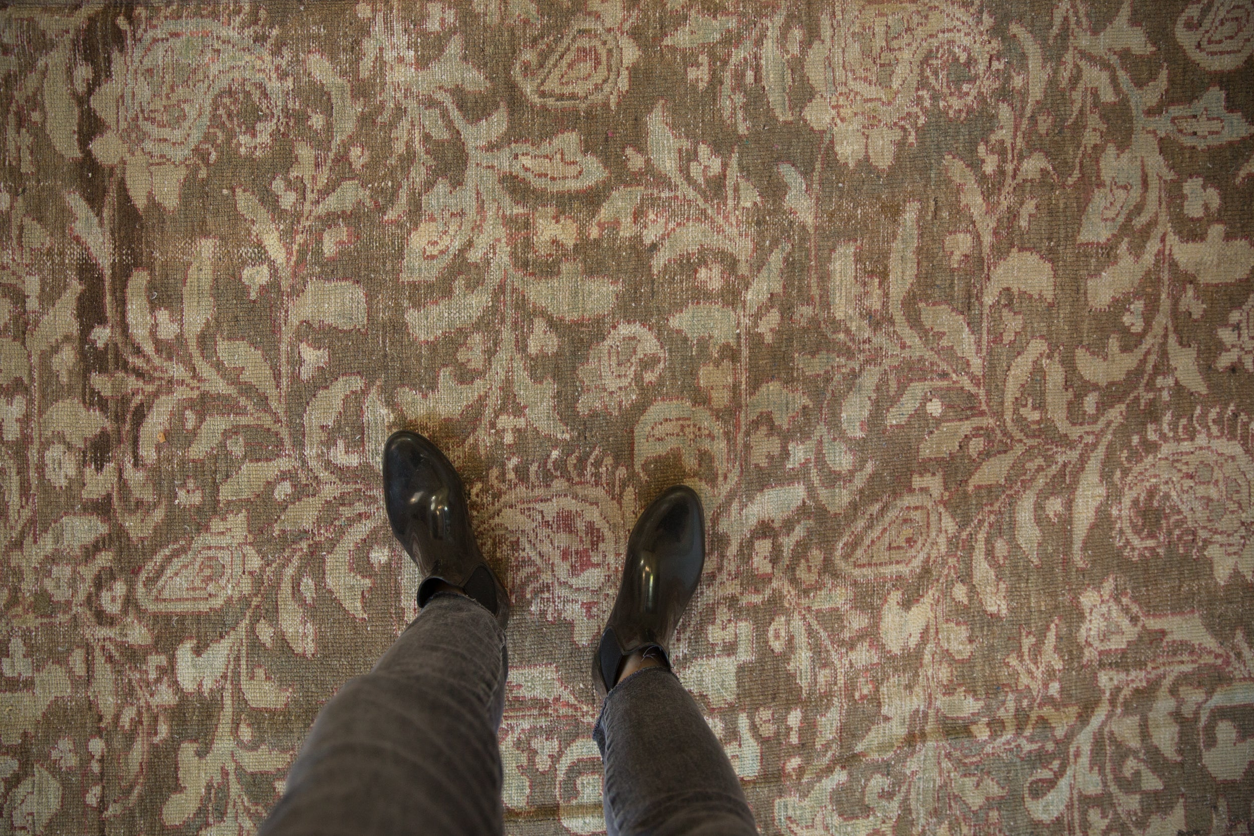 12x15 Vintage Distressed Malayer Carpet by Old New House® - product image 2 for Resin Society