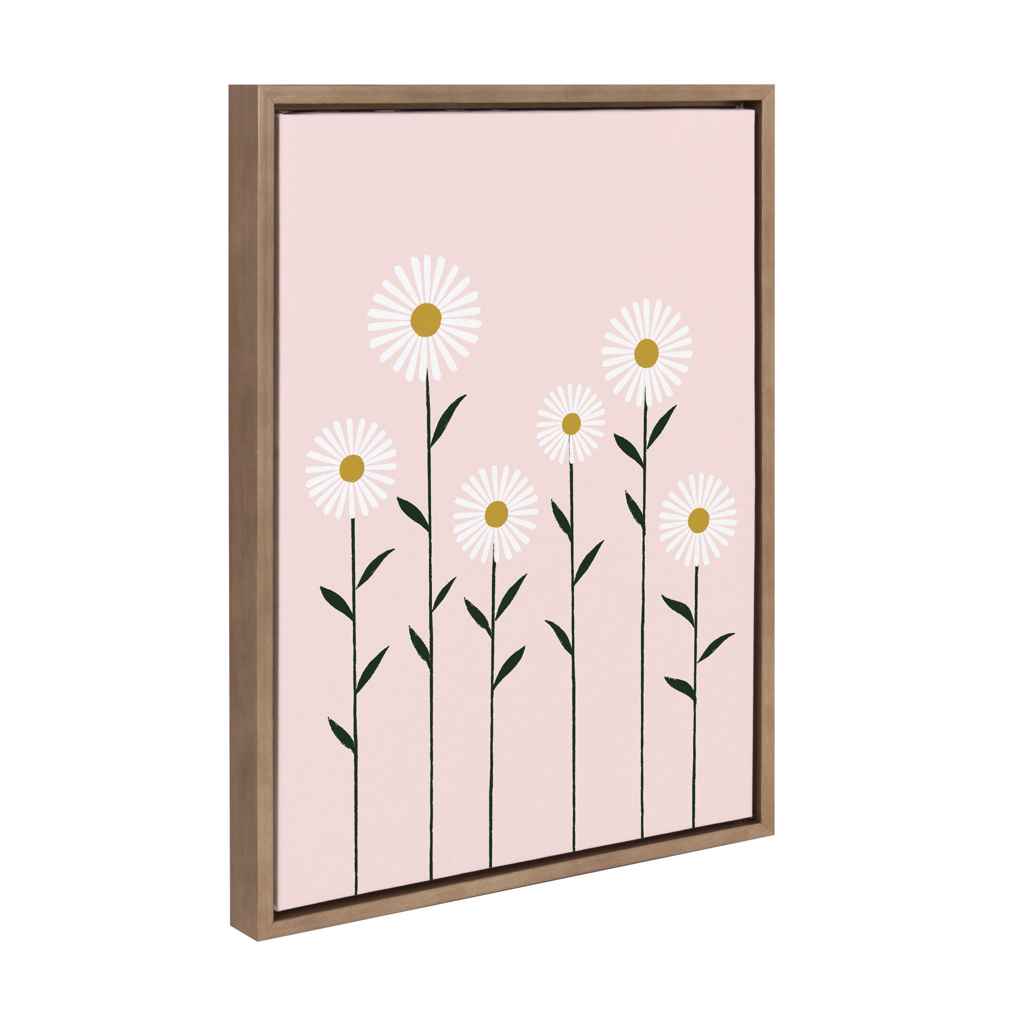 Sylvie Daisies Framed Canvas by kateandlaurel - product image 2 for Resin Society
