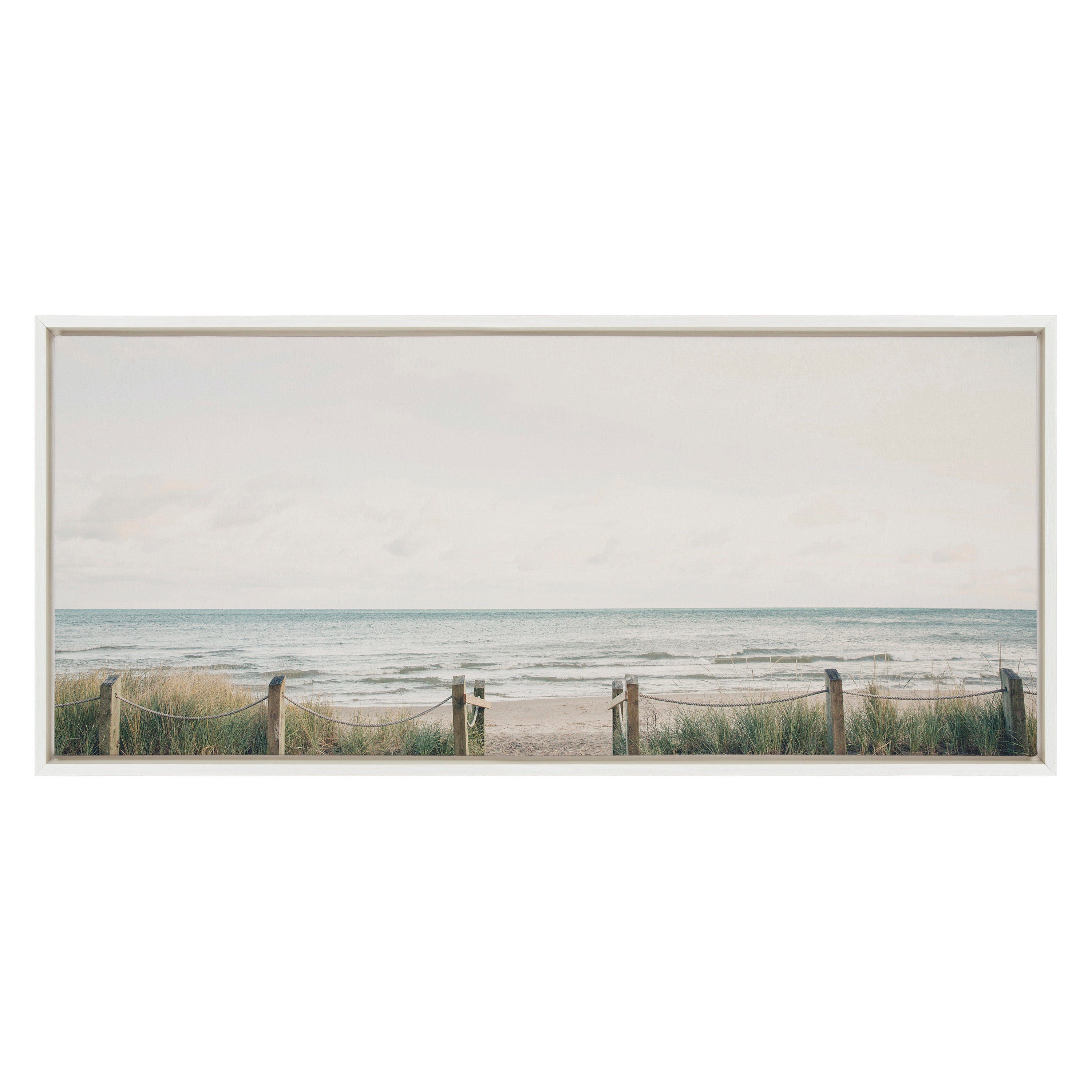 Sylvie Pale Sky Framed Canvas by Emiko and Mark Franzen of F2Images