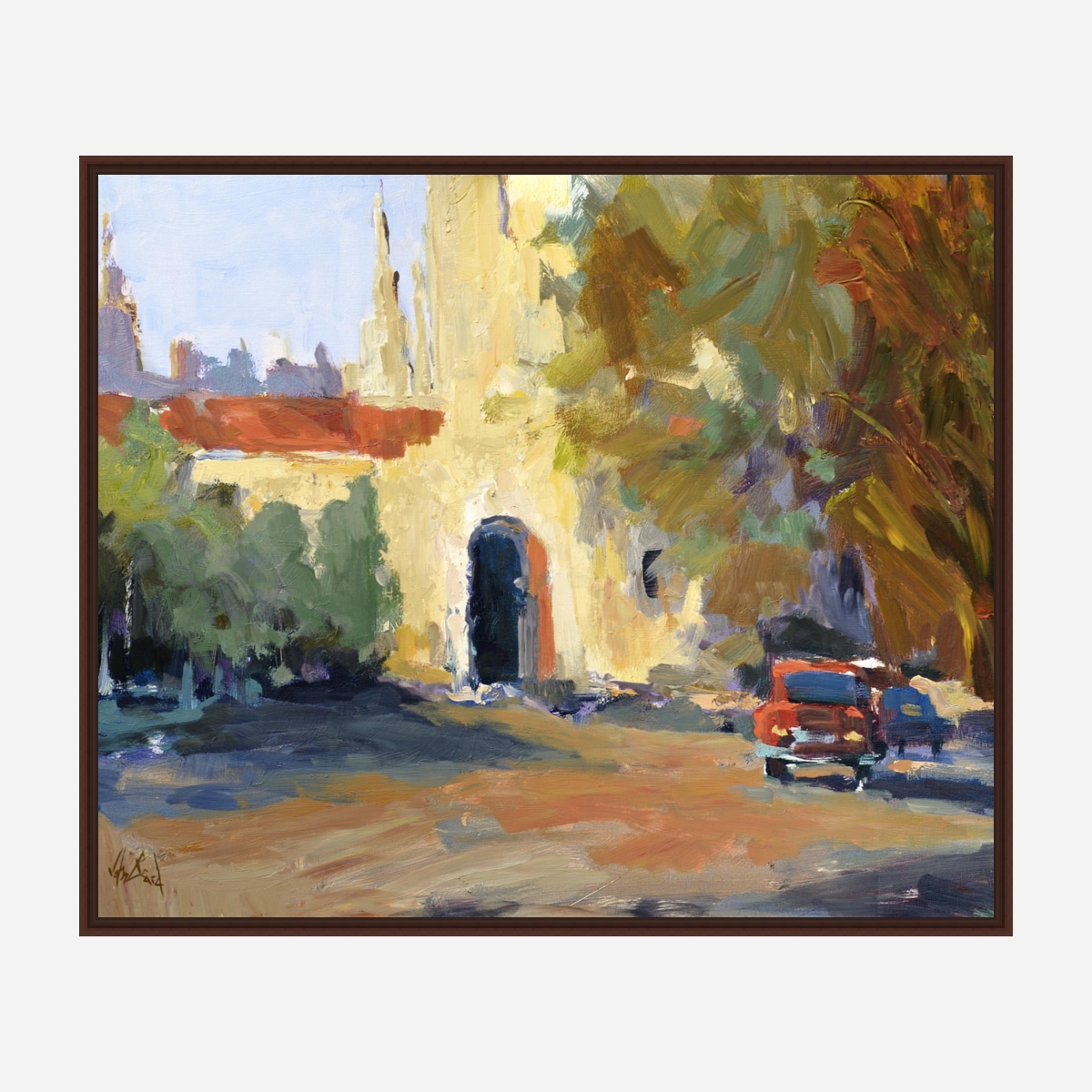 Spanish Chapel Artist Enhanced Canvas Print by John Beard Collection - product image 7 for Resin Society