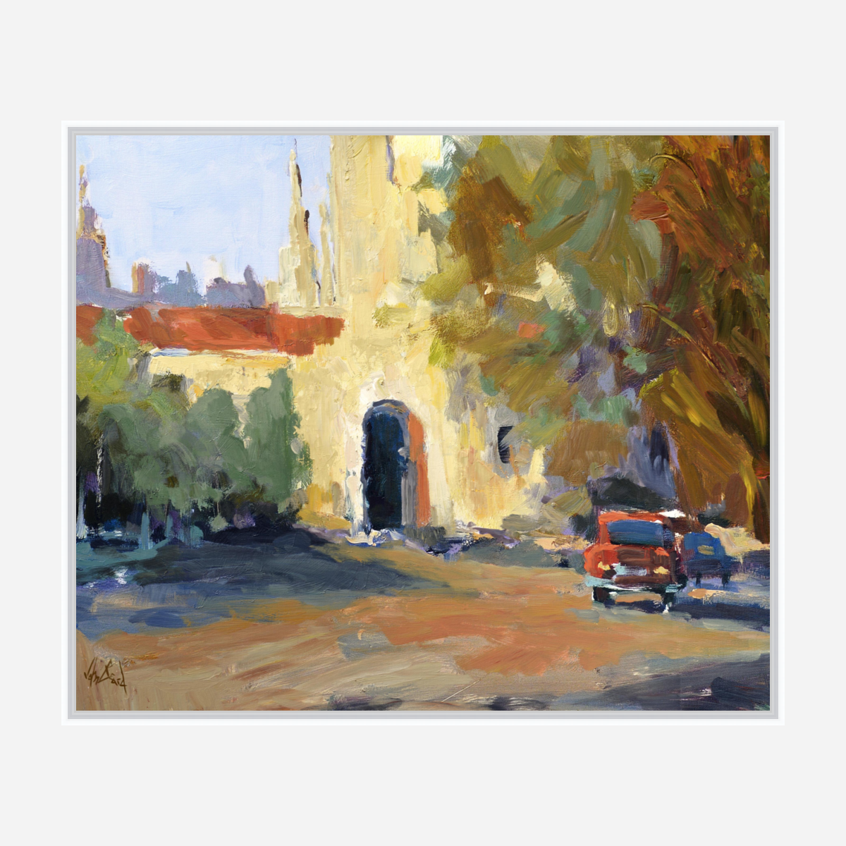 Spanish Chapel Artist Enhanced Canvas Print by John Beard Collection - product image 6 for Resin Society