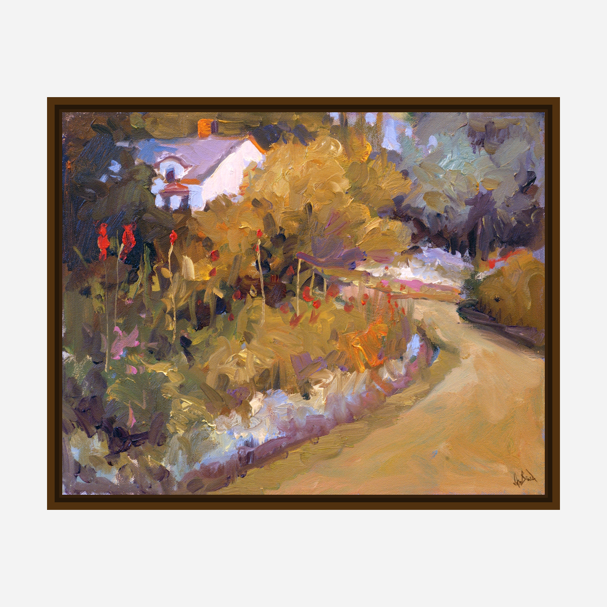 Spring Flowers Artist Enhanced Canvas Print by John Beard Collection - product image 7 for Resin Society