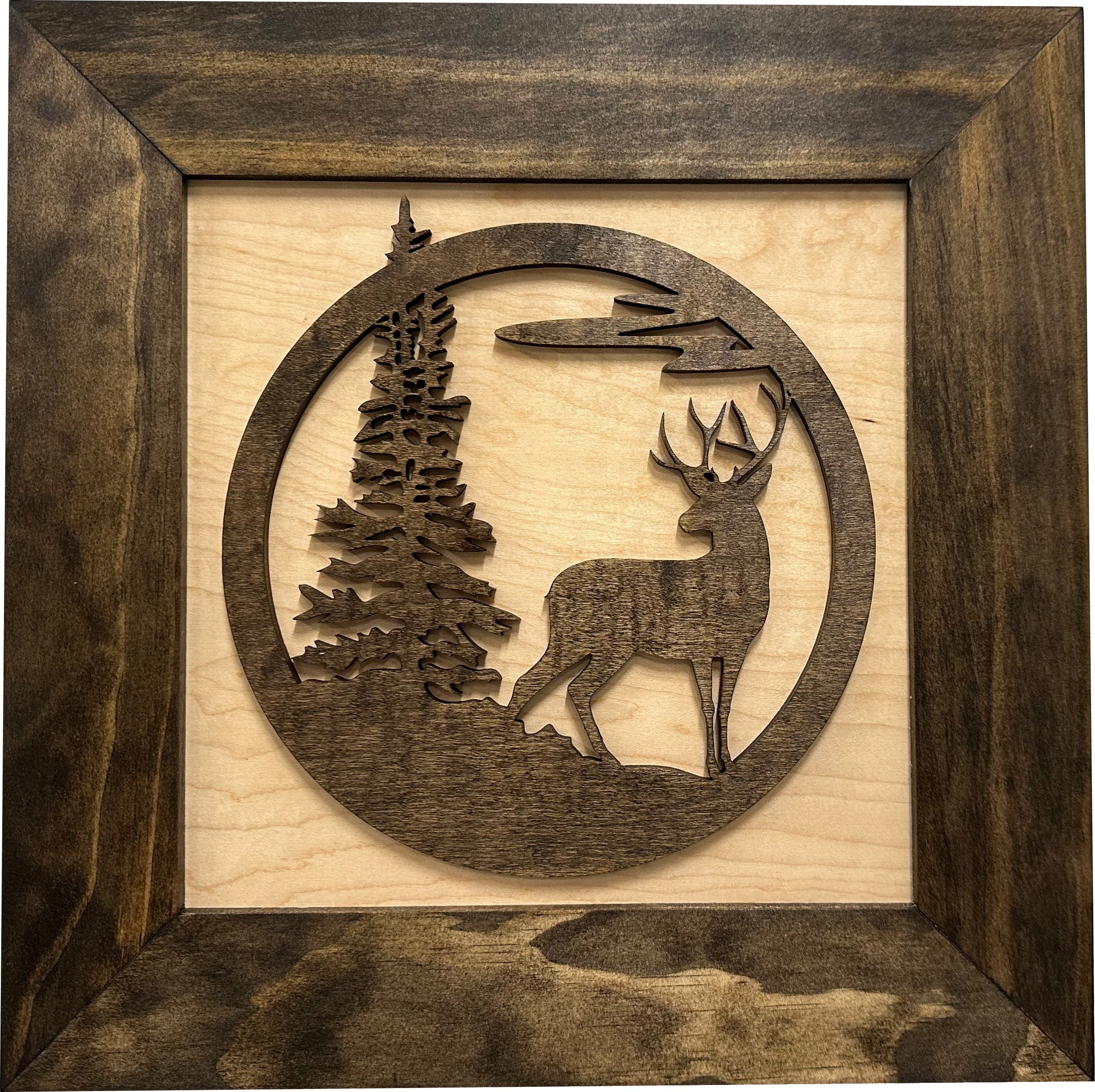Buck In Nature Gun Safe Shelf by Bellewood Designs - product image 11 for Resin Society