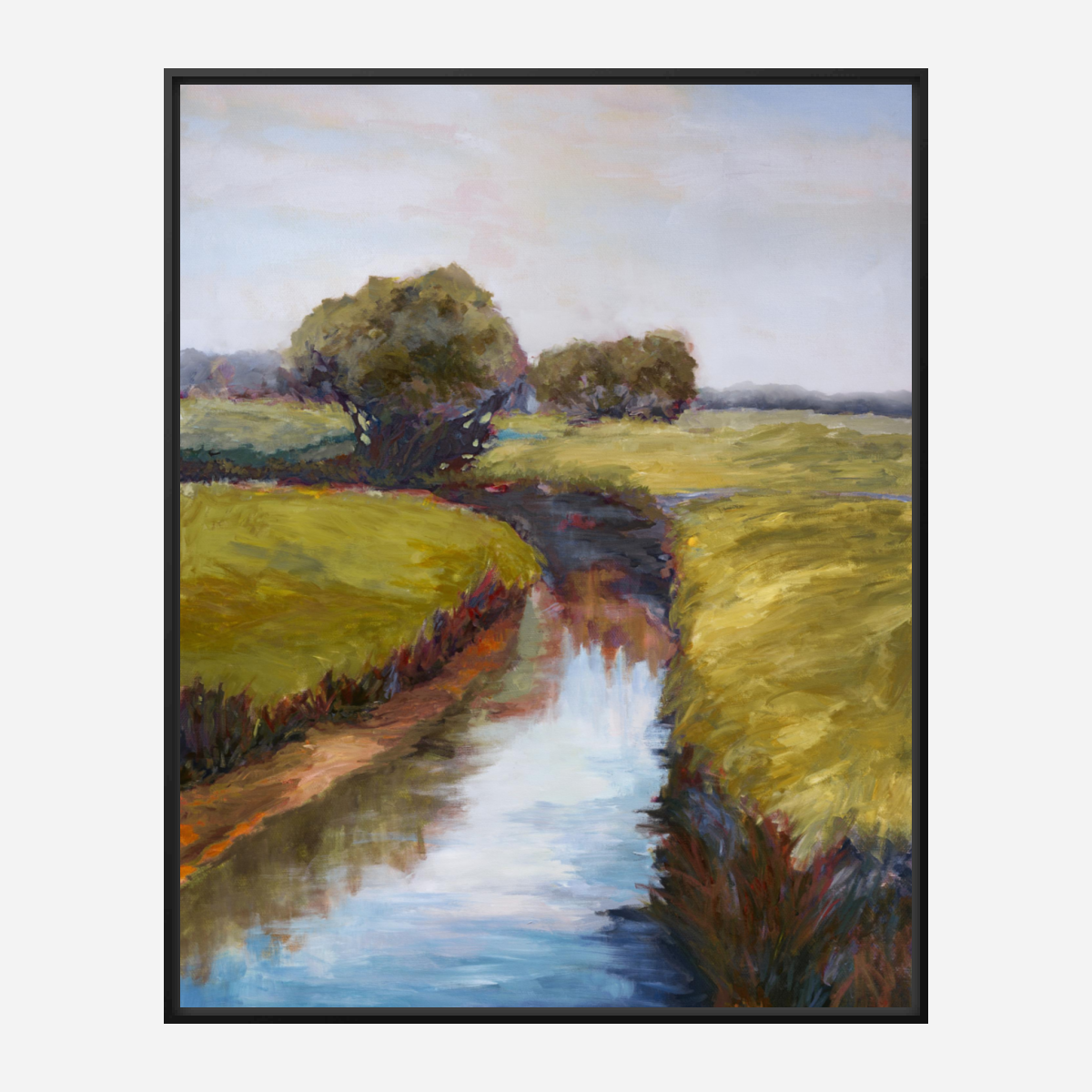 St. Simons Marsh Artist Enhanced Canvas Print by John Beard Collection - product image 5 for Resin Society