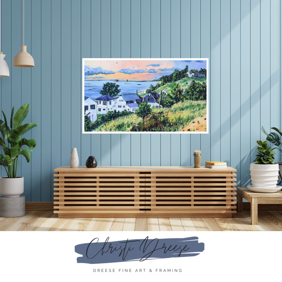 "Views of Stickney Ridge" Giclee Print