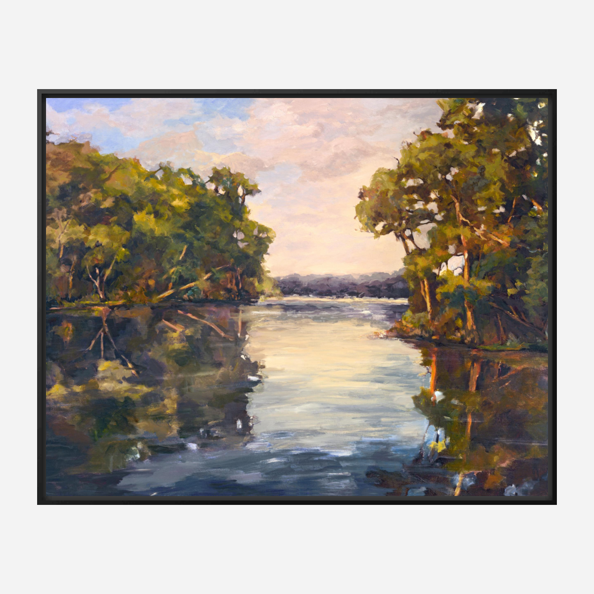 Still Water Artist Enhanced Canvas Print by John Beard Collection - product image 5 for Resin Society